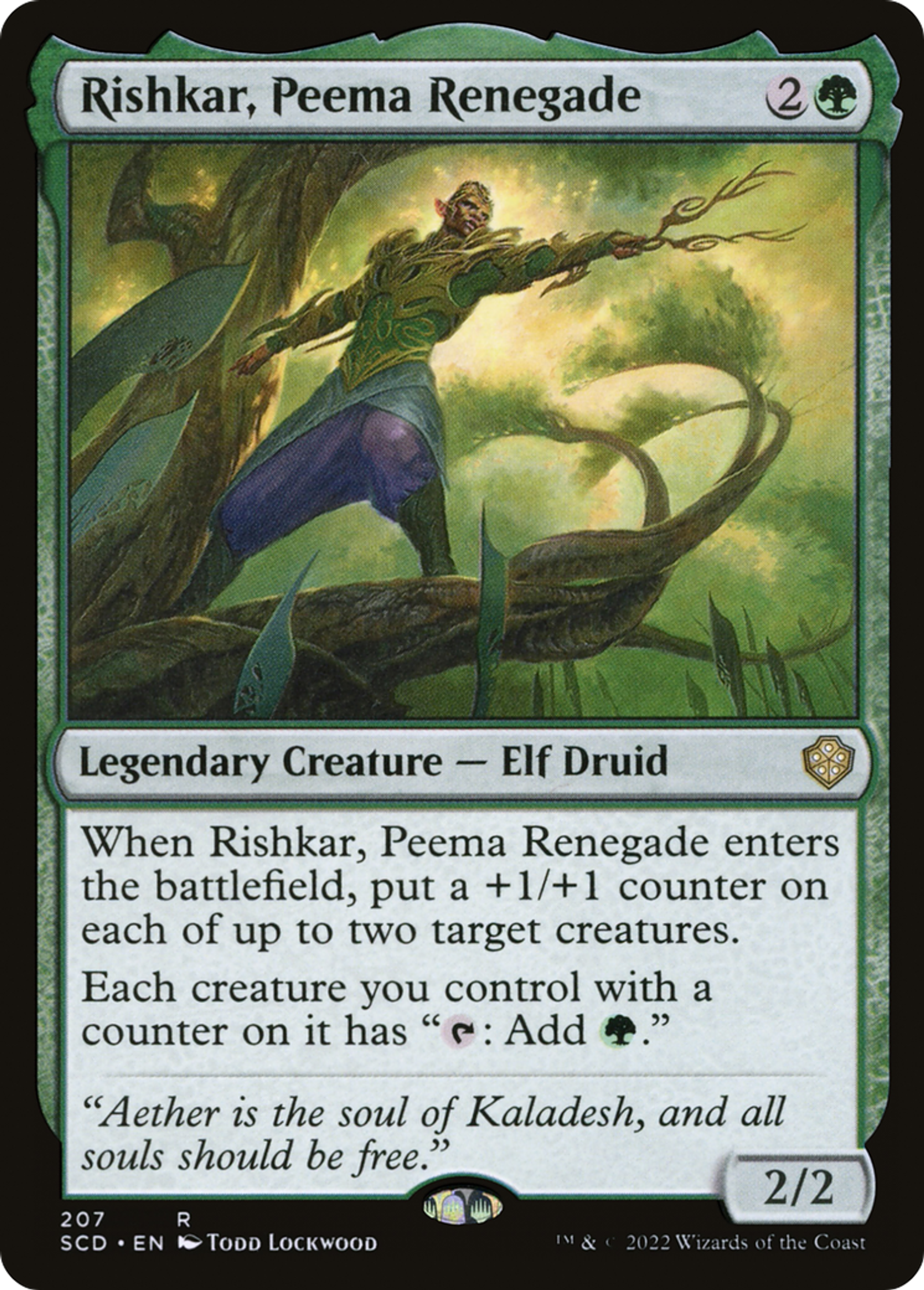 Rishkar, renégat de Peema — Starter Commander Decks — Magic: The Gathering