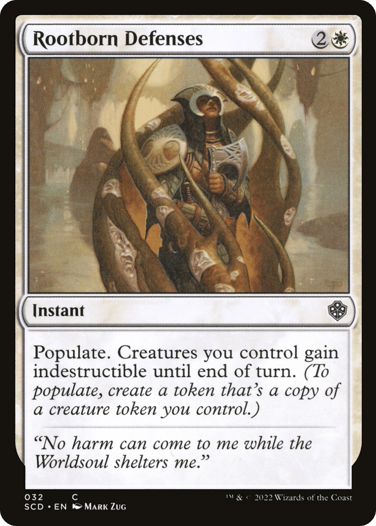Rootborn Defenses — Starter Commander Decks — Magic: The Gathering