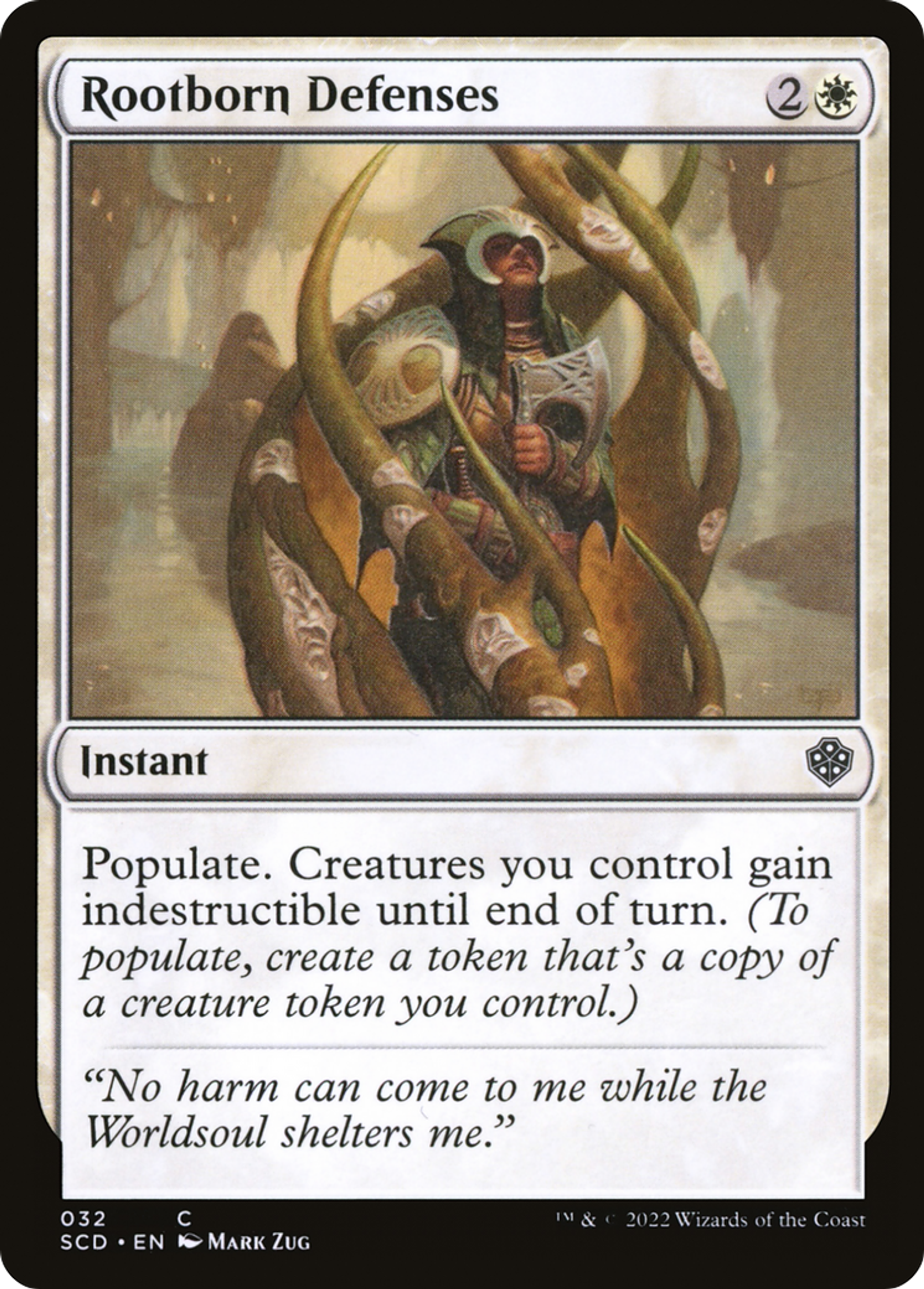 Défenses nées des racines — Starter Commander Decks — Magic: The Gathering