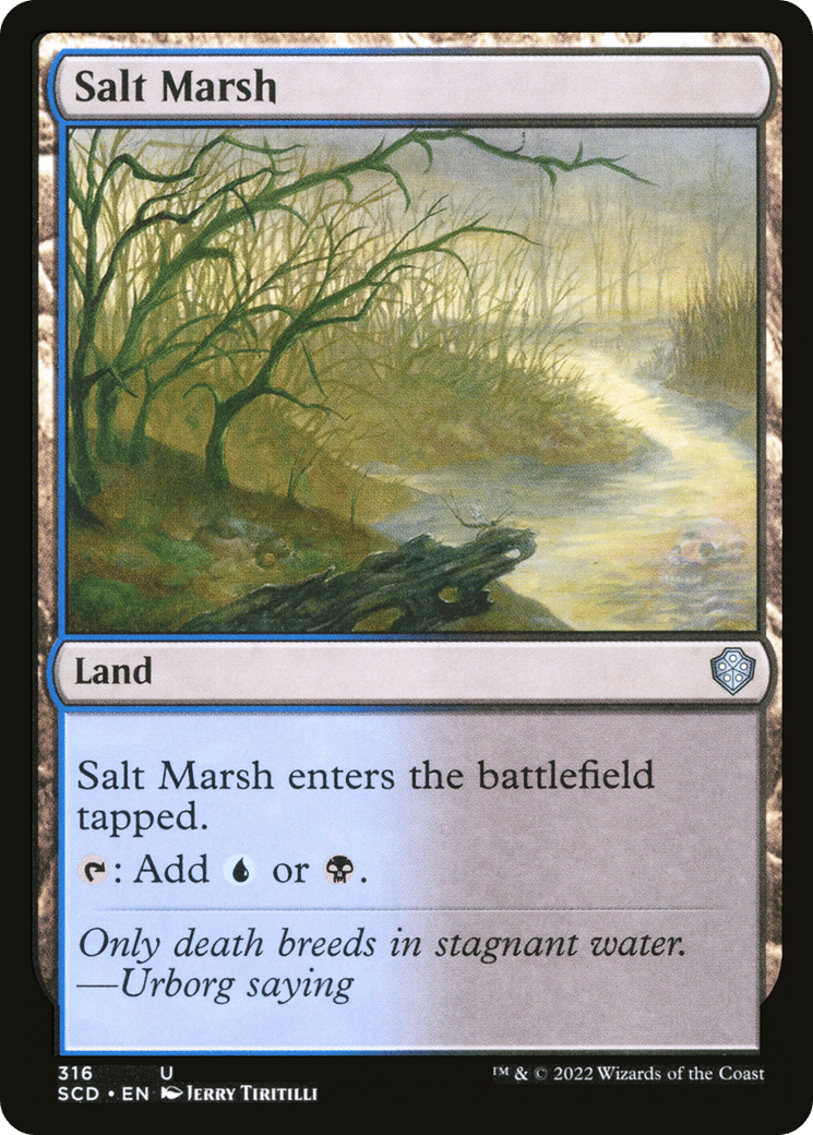 Salt Marsh — Starter Commander Decks — Magic: The Gathering