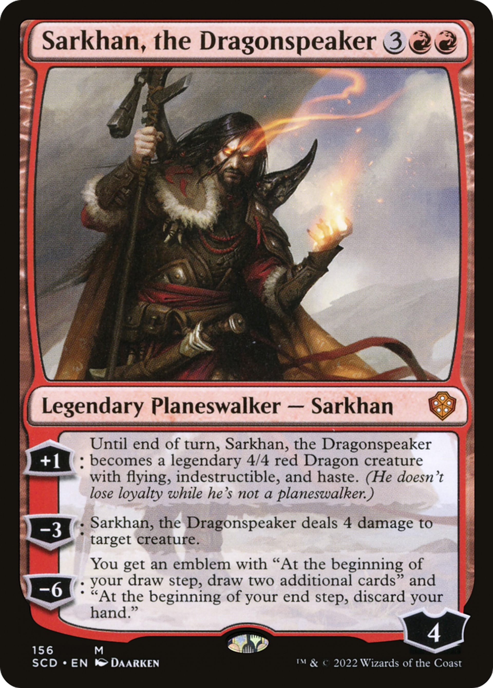 Sarkhan, le languedragon — Starter Commander Decks — Magic: The Gathering