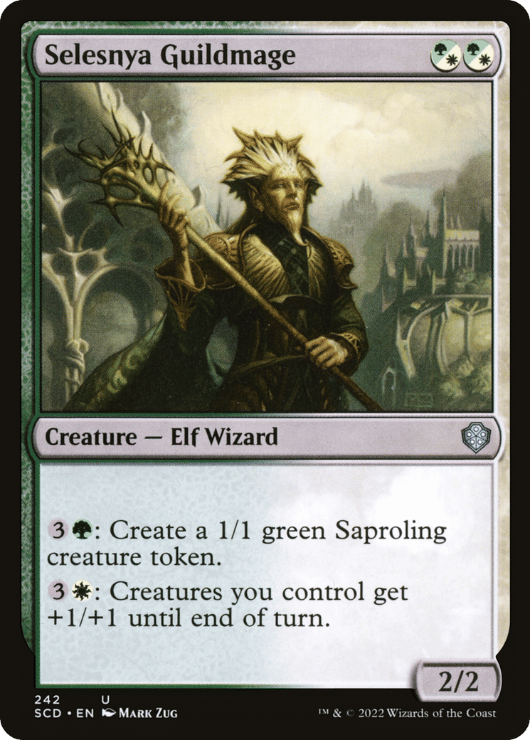 Selesnya Guildmage — Starter Commander Decks — Magic: The Gathering