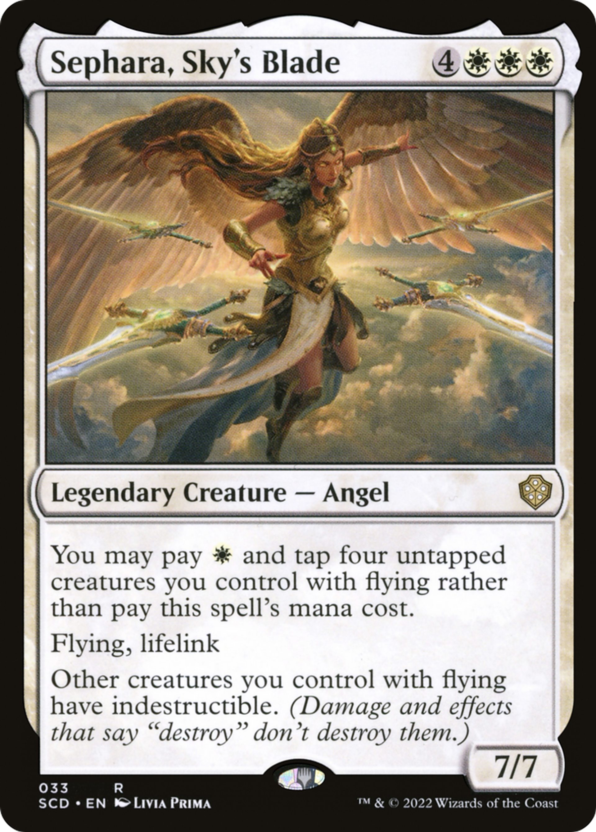 Séphara, lame du ciel — Starter Commander Decks — Magic: The Gathering