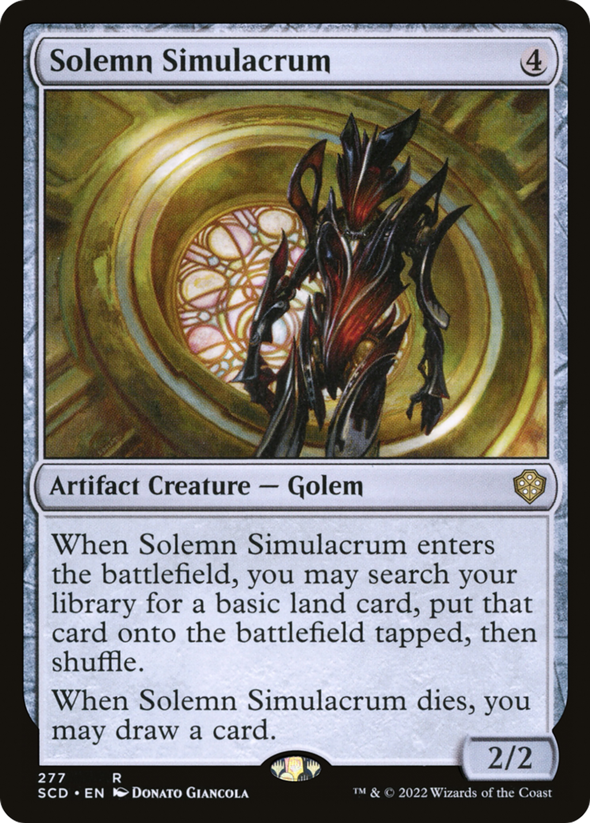 Simulacre solennel — Starter Commander Decks — Magic: The Gathering