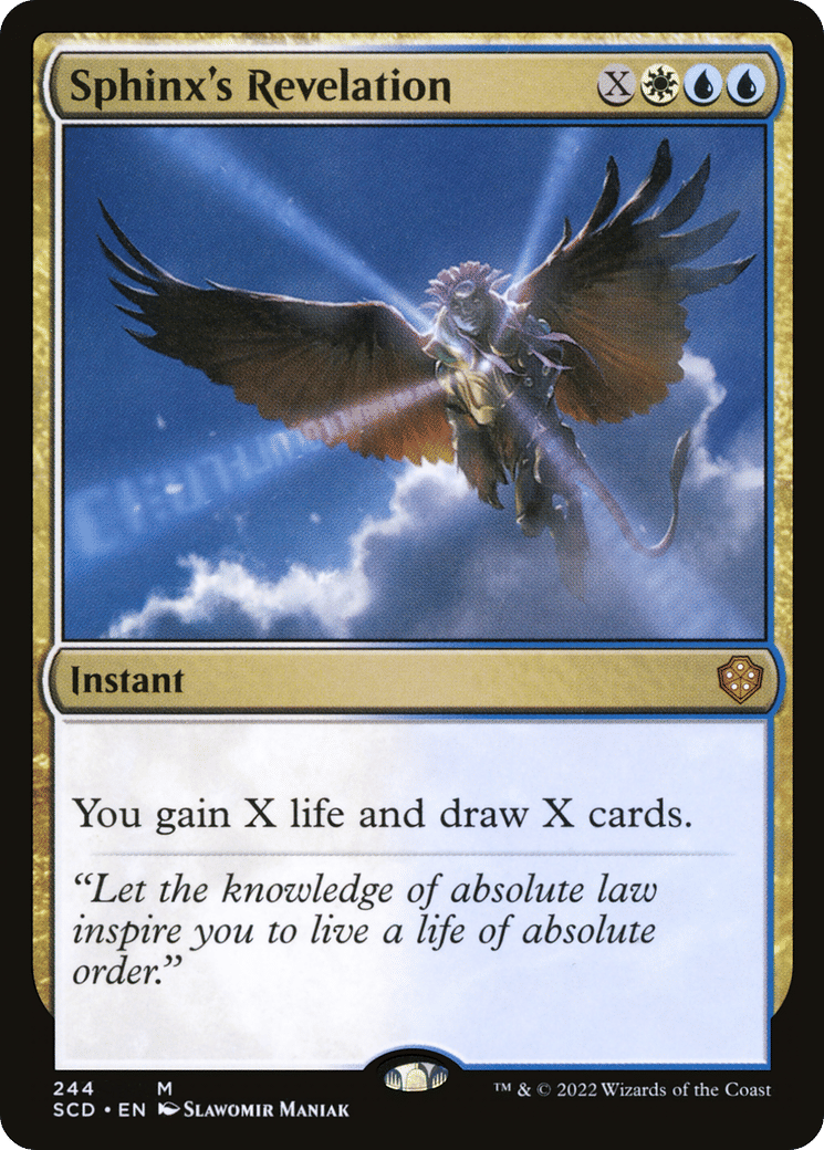 Sphinx's Revelation — Starter Commander Decks — Magic: The Gathering