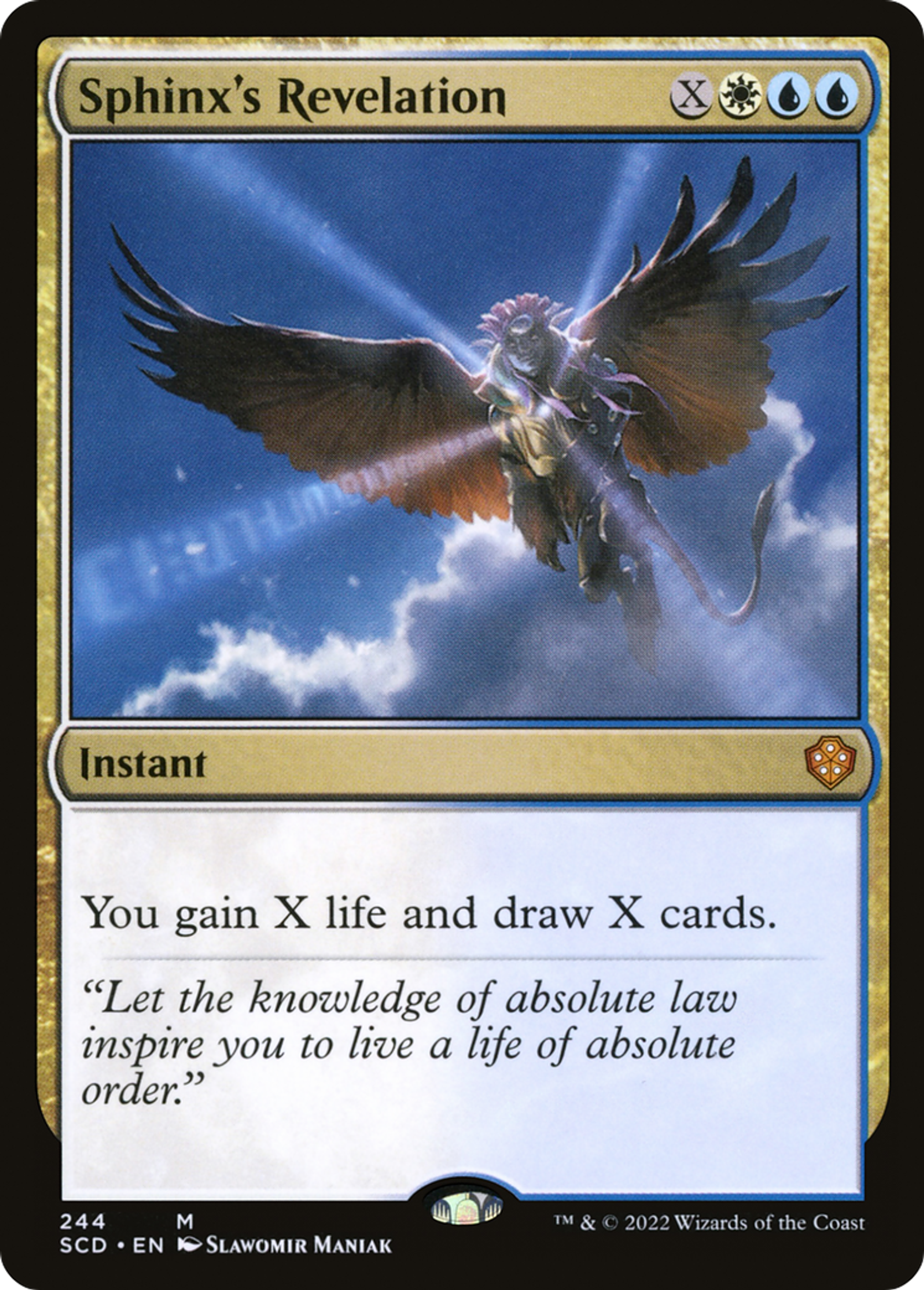 Révélation du sphinx — Starter Commander Decks — Magic: The Gathering