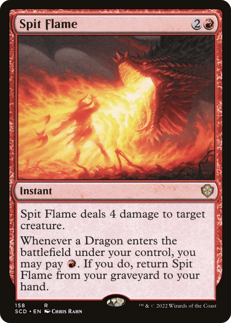 Spit Flame — Starter Commander Decks — Magic: The Gathering
