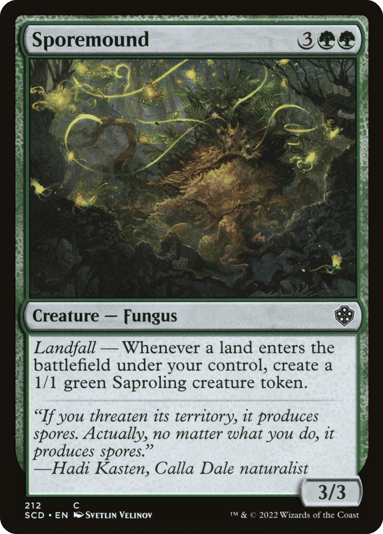 Sporemound — Starter Commander Decks — Magic: The Gathering