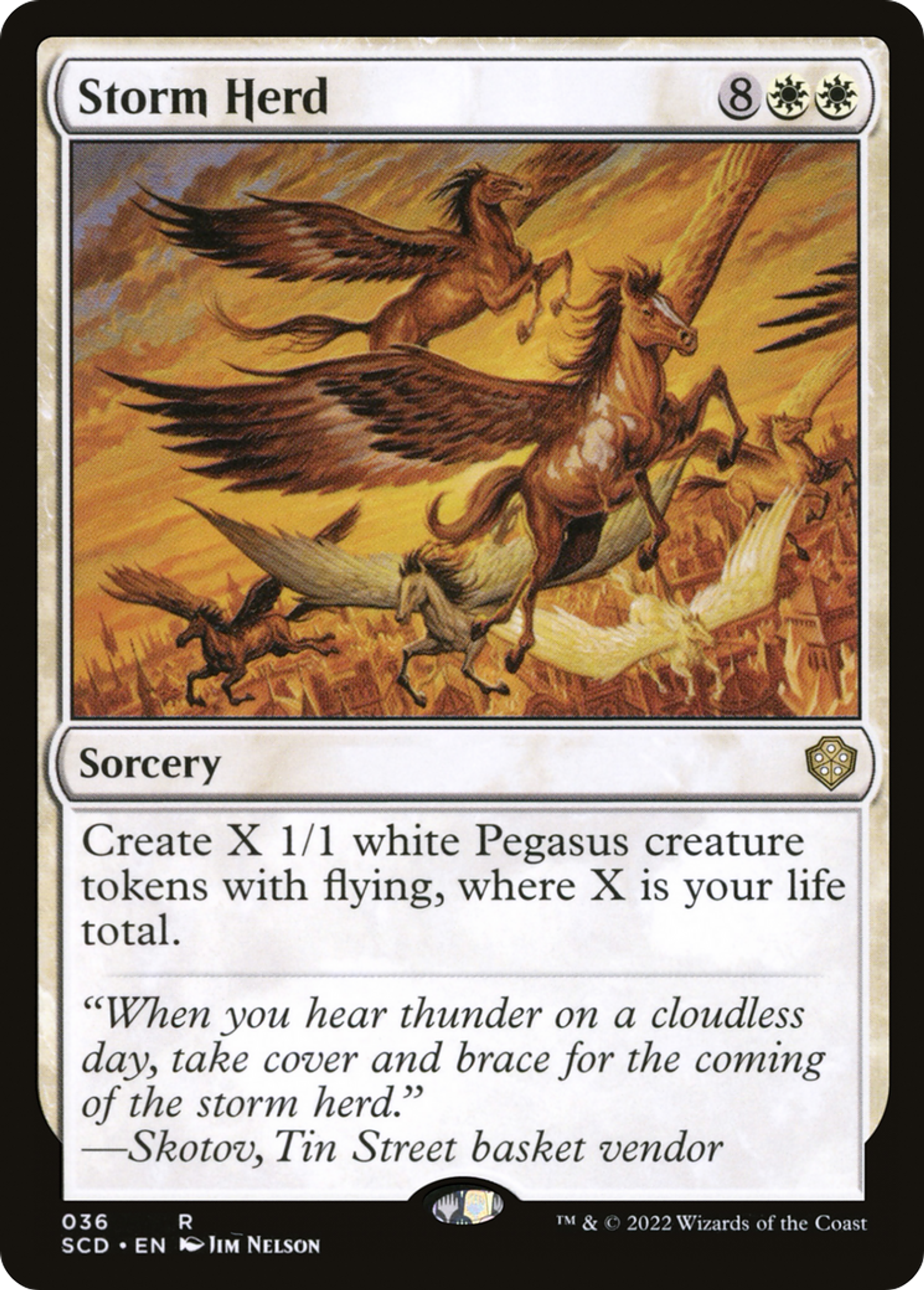Storm Herd — Starter Commander Decks — Magic: The Gathering