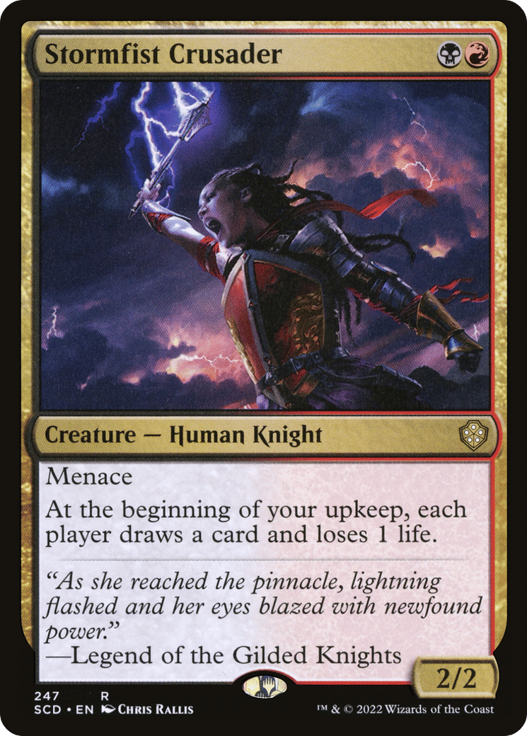 Stormfist Crusader — Starter Commander Decks — Magic: The Gathering