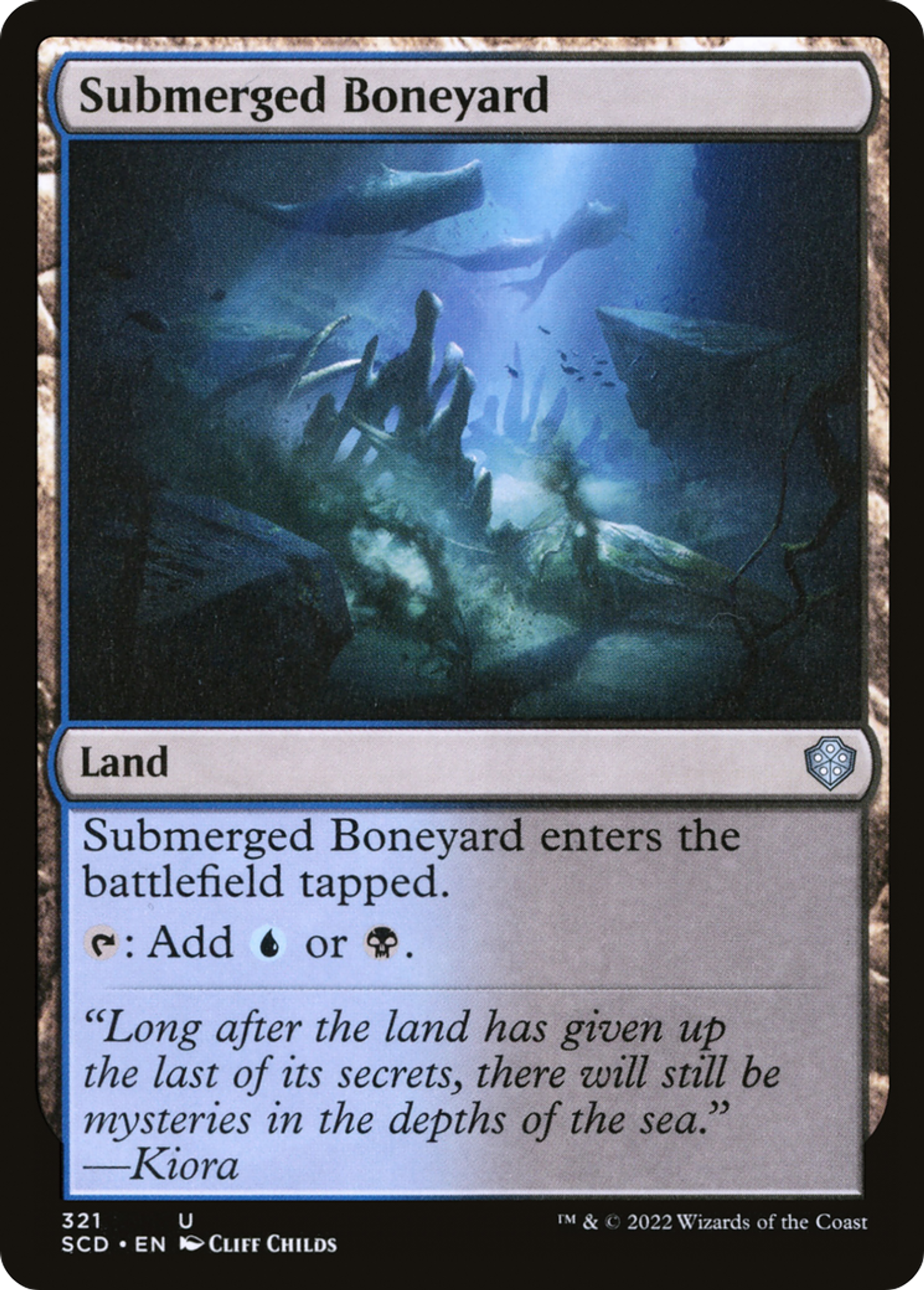 Ossuaire submergé — Starter Commander Decks — Magic: The Gathering