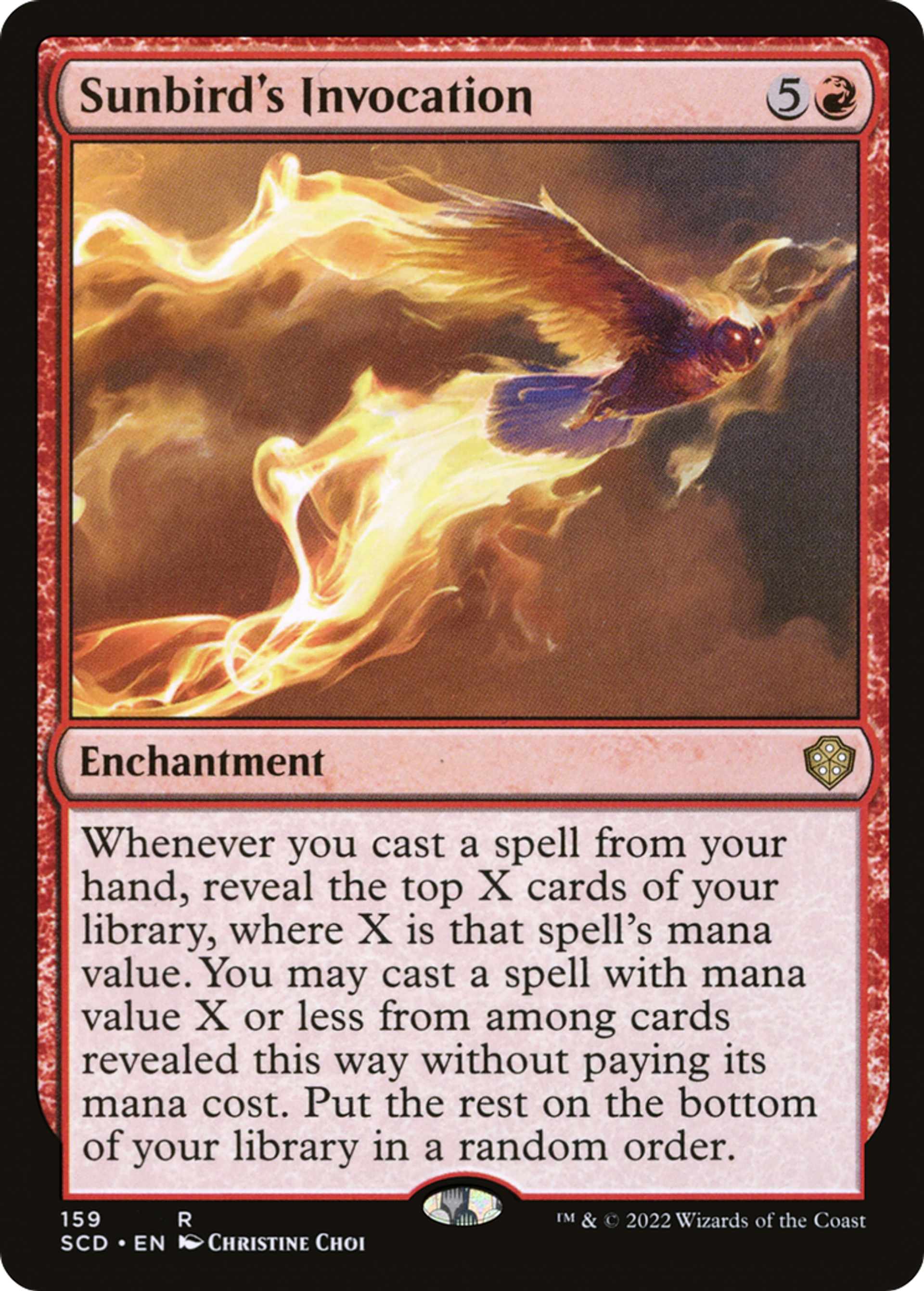 Invocation de l'oiseau-soleil — Starter Commander Decks — Magic: The Gathering