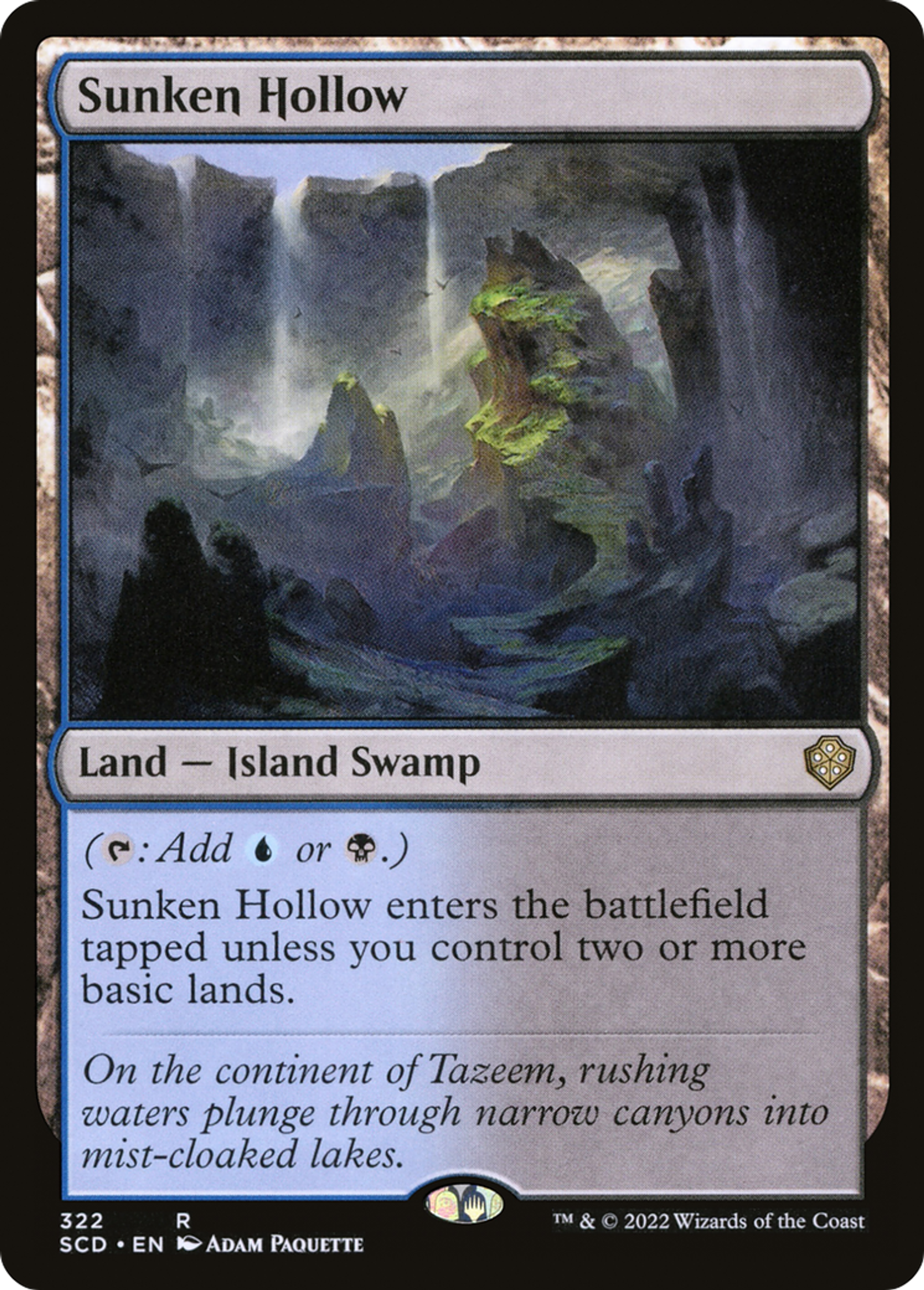 Dépression engloutie — Starter Commander Decks — Magic: The Gathering