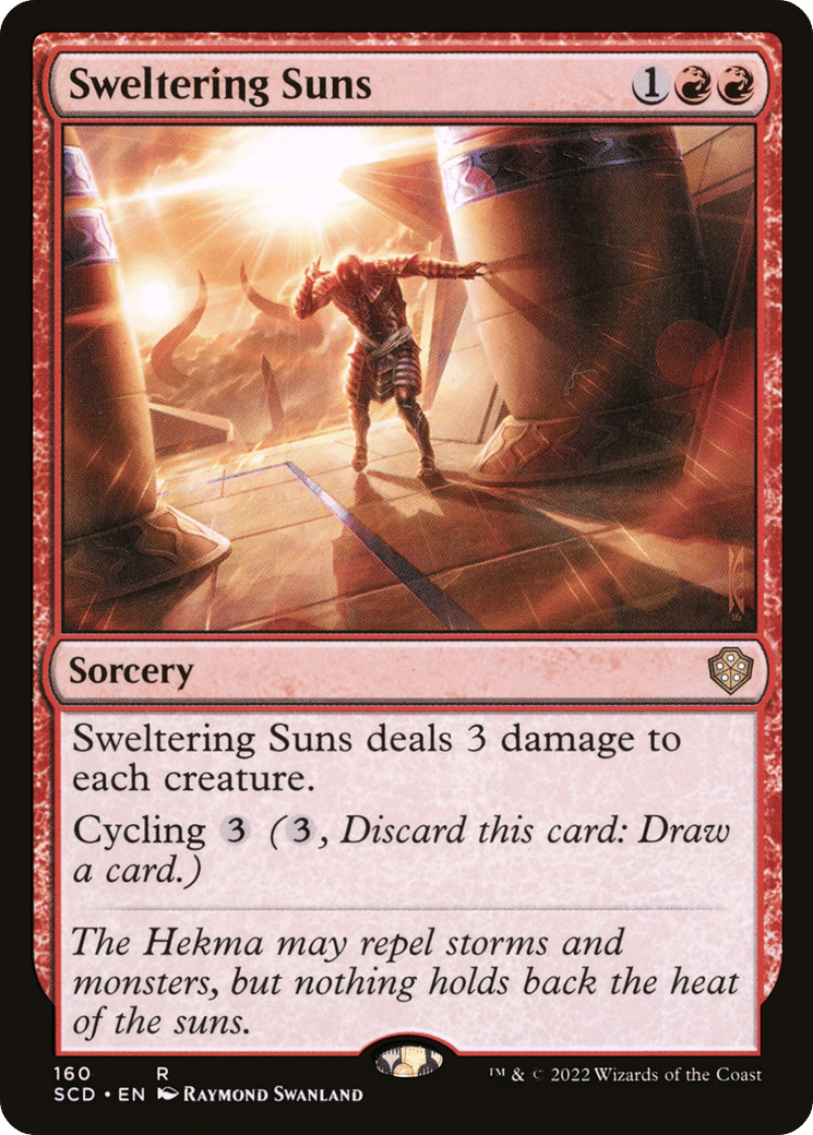 Sweltering Suns — Starter Commander Decks — Magic: The Gathering