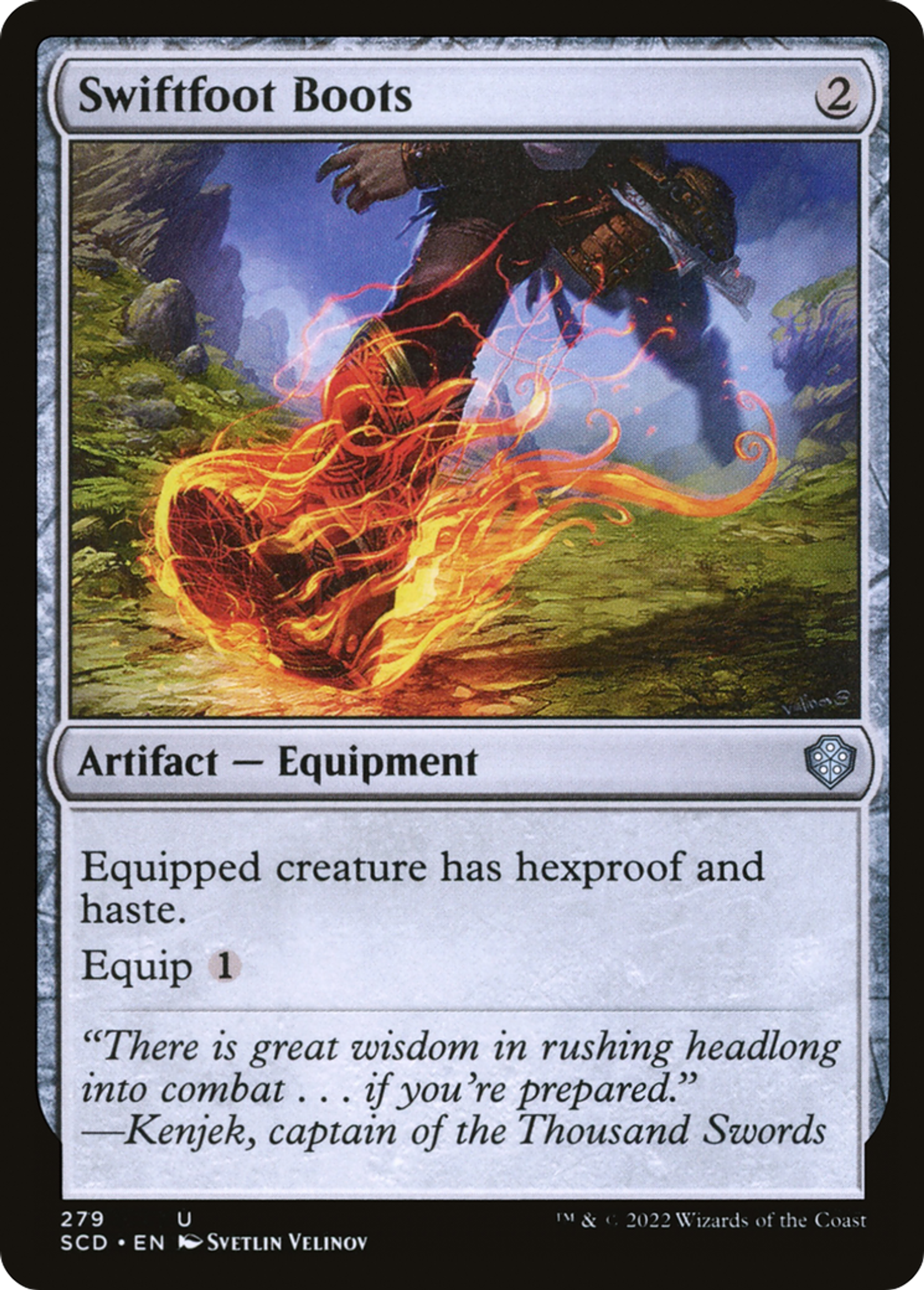 Bottes de piedagile — Starter Commander Decks — Magic: The Gathering