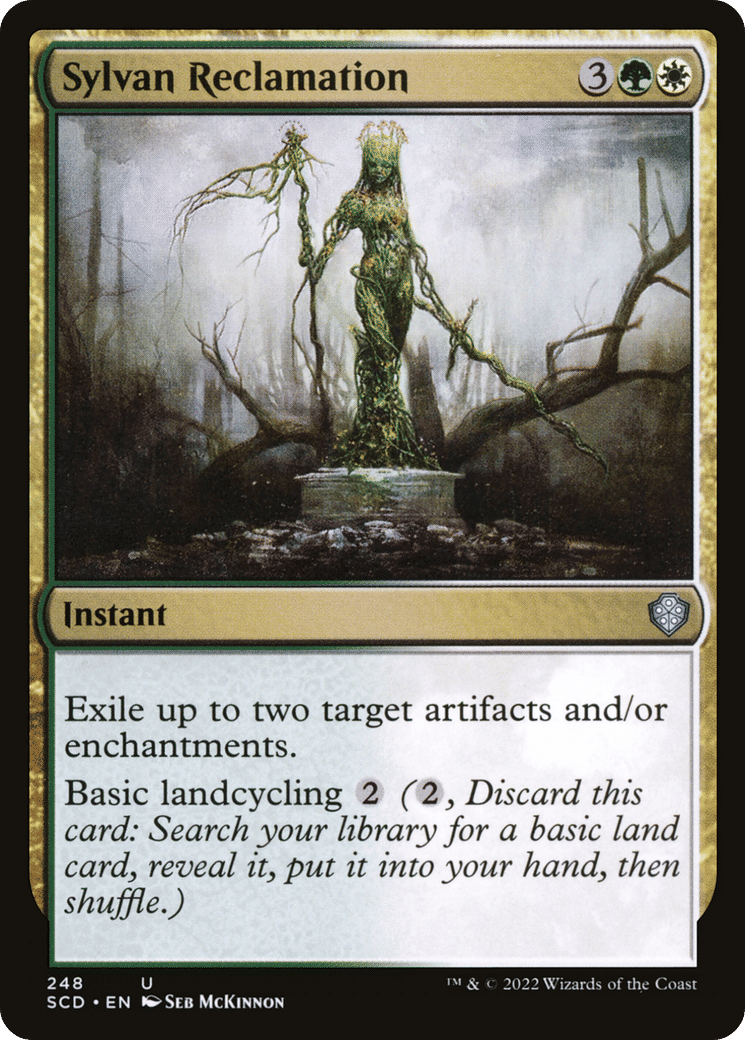 Sylvan Reclamation — Starter Commander Decks — Magic: The Gathering