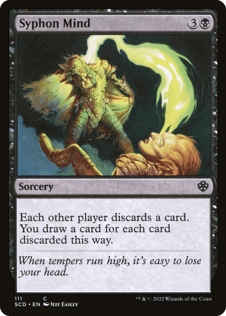 Syphon Mind — Starter Commander Decks — Magic: The Gathering