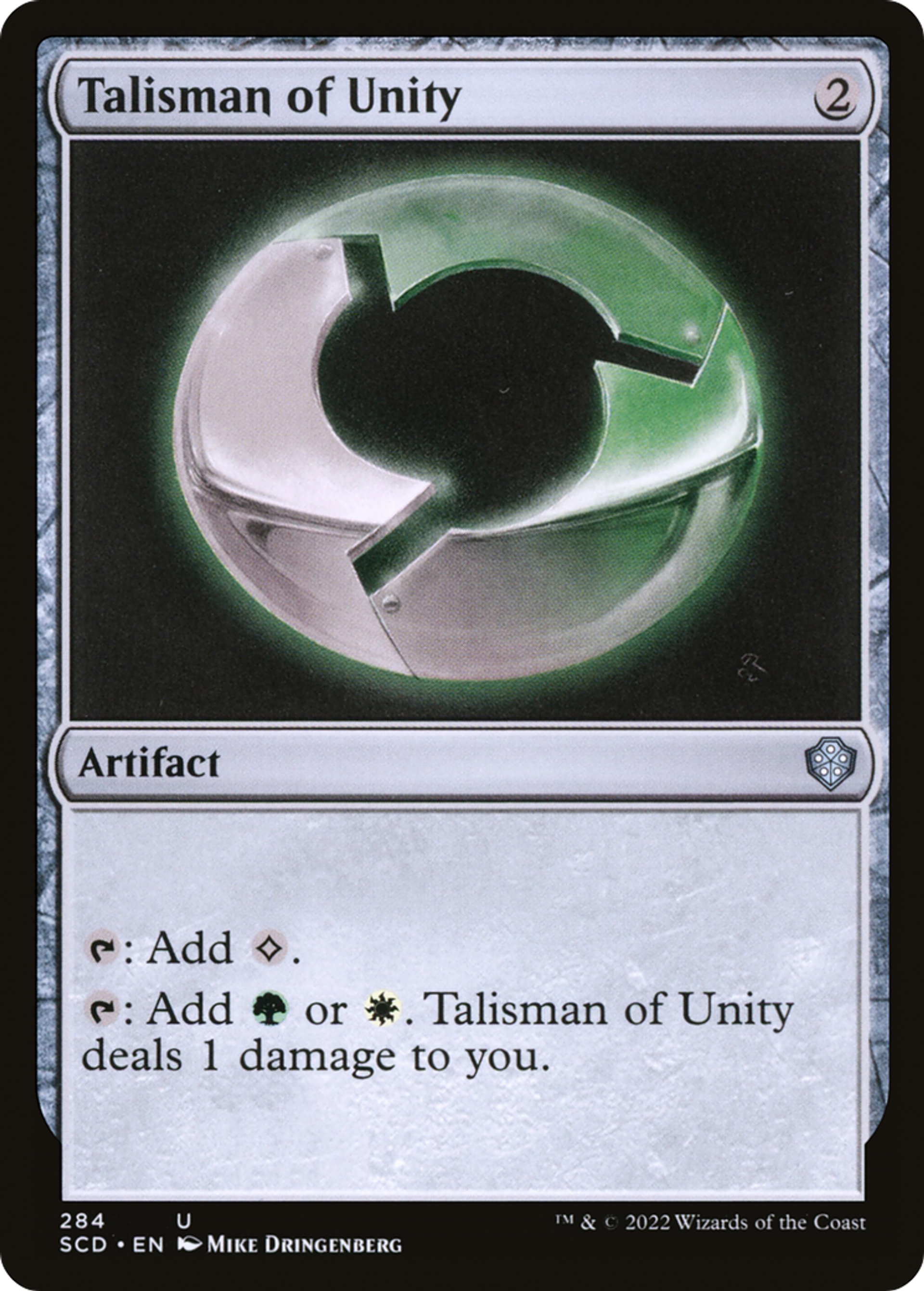 Talisman d'unité — Starter Commander Decks — Magic: The Gathering