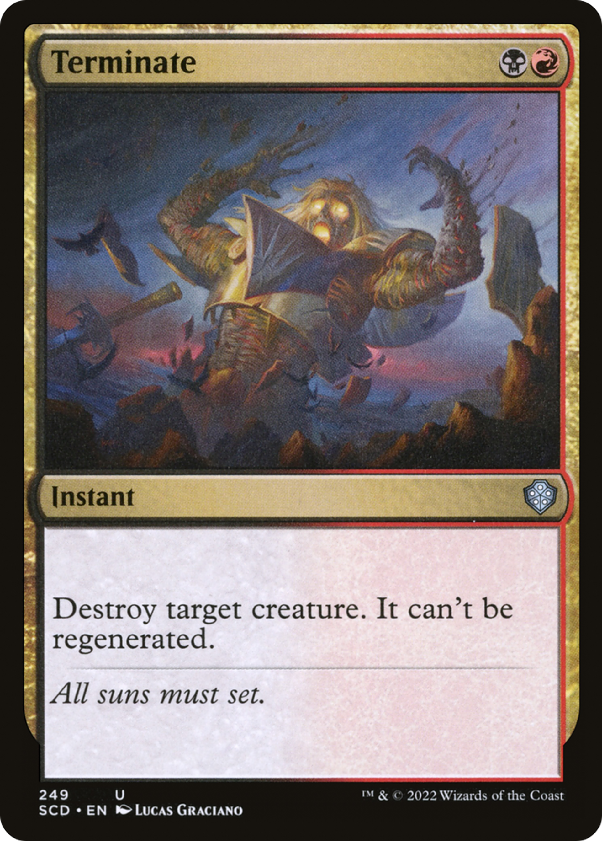 Terminaison — Starter Commander Decks — Magic: The Gathering