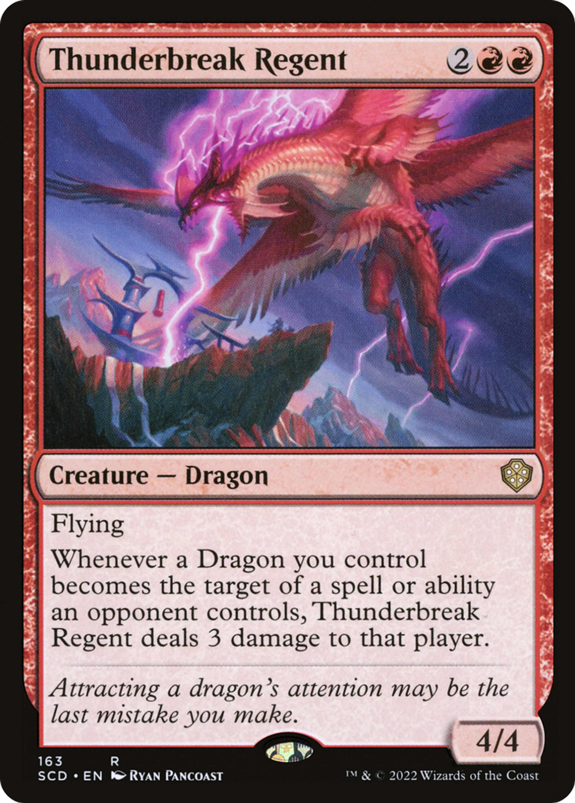 Régente brisetonnerre — Starter Commander Decks — Magic: The Gathering