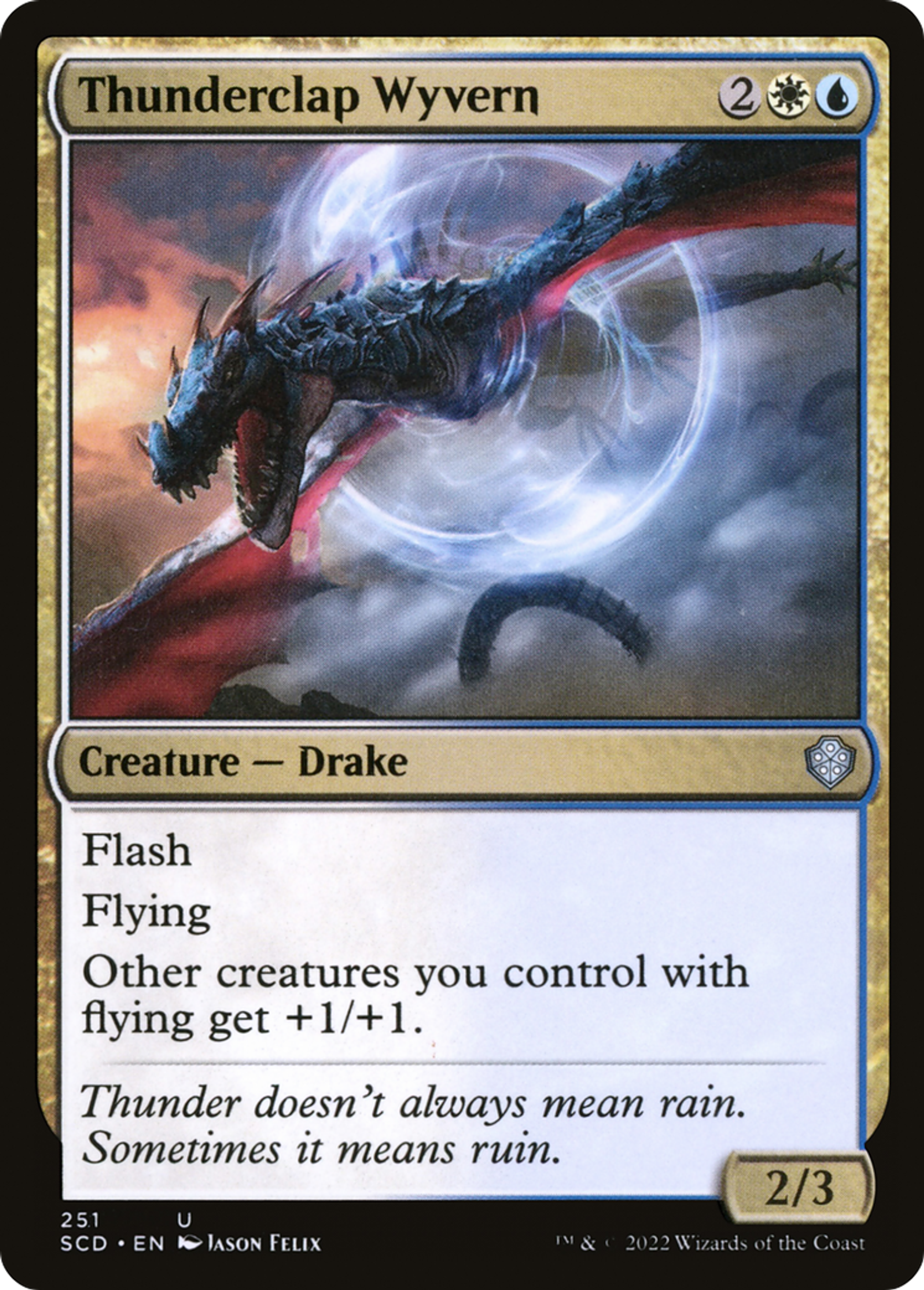 Thunderclap Wyvern — Starter Commander Decks — Magic: The Gathering