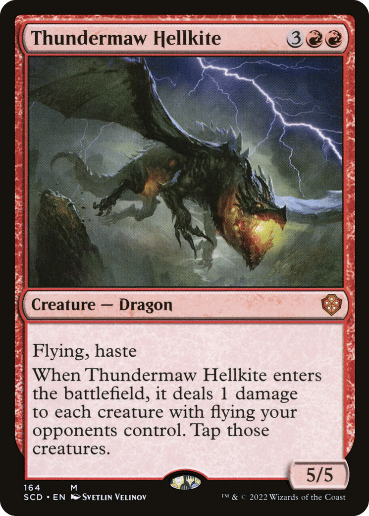 Thundermaw Hellkite — Starter Commander Decks — Magic: The Gathering