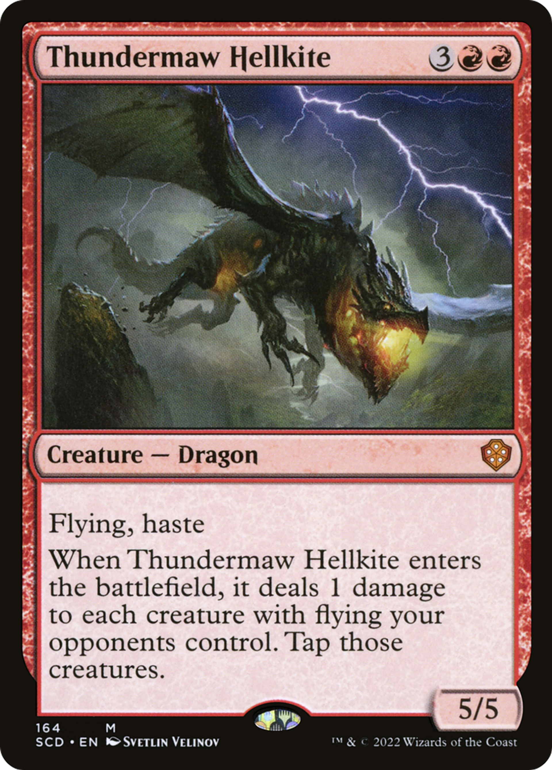 Escouflenfer foudregueule — Starter Commander Decks — Magic: The Gathering