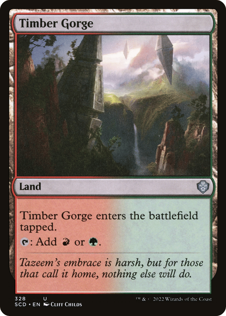 Gorge du massif — Starter Commander Decks — Magic: The Gathering
