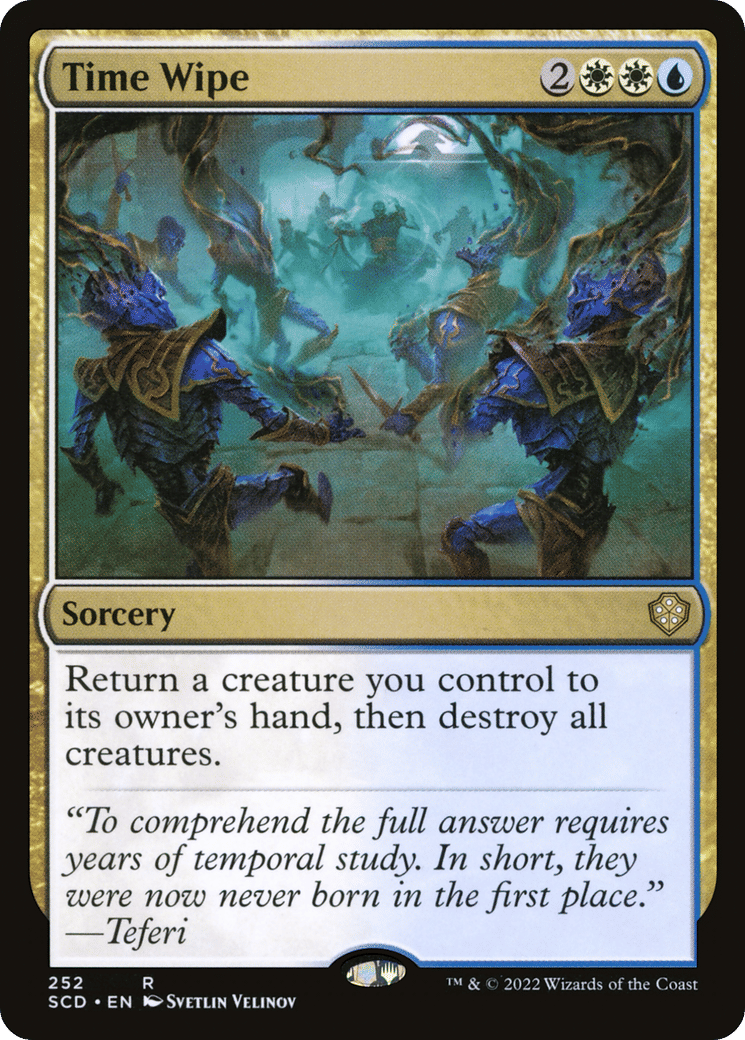 Désinfection temporelle from Starter Commander Decks - Magic: The Gathering