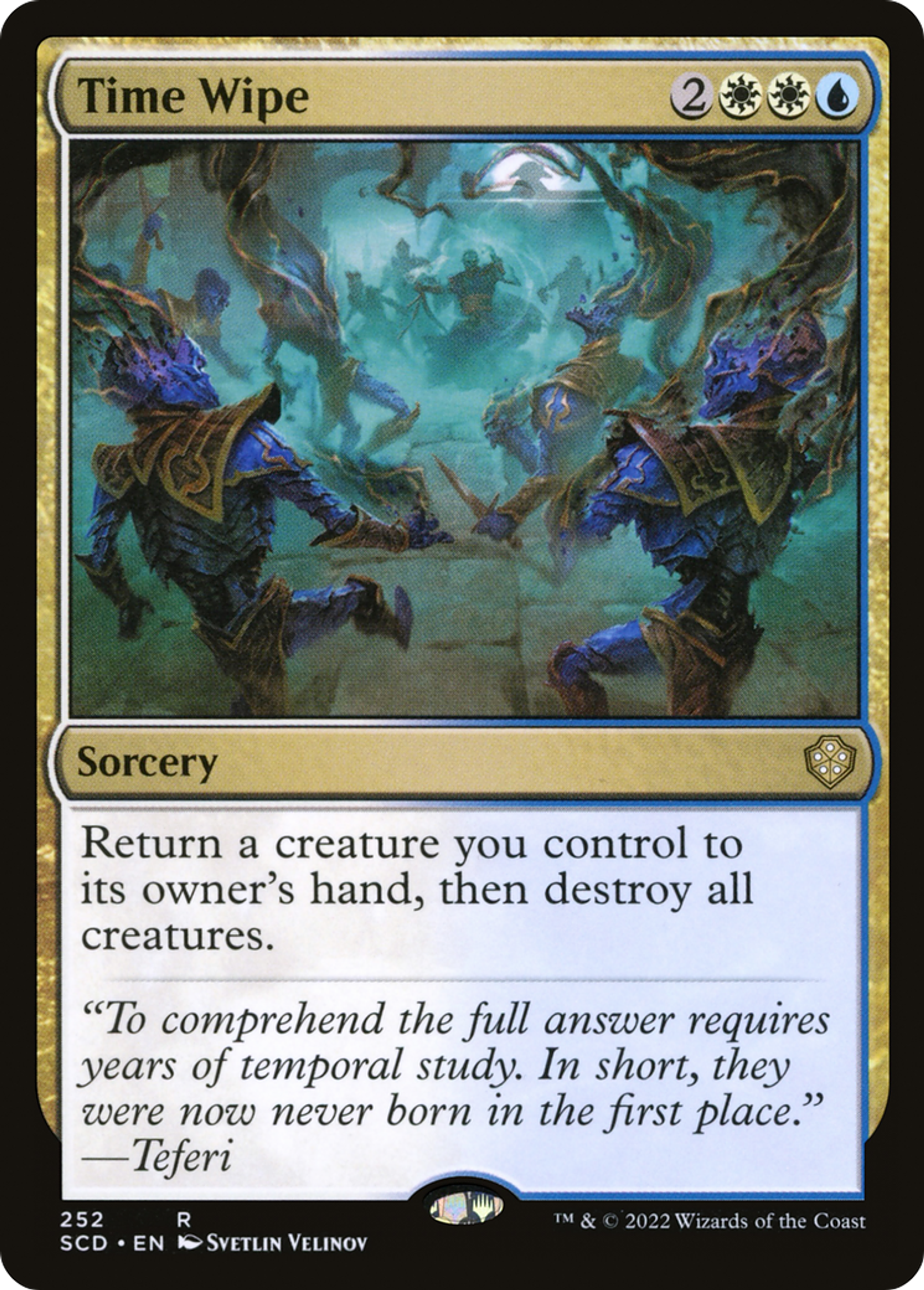 Désinfection temporelle — Starter Commander Decks — Magic: The Gathering