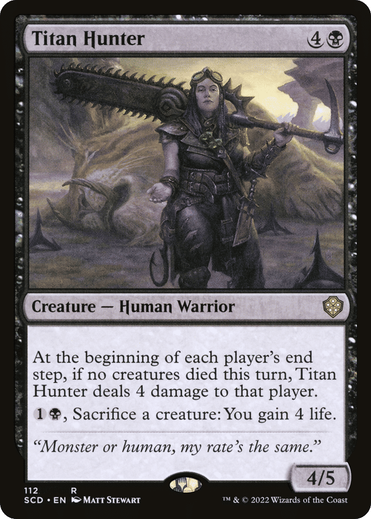 Titan Hunter — Starter Commander Decks — Magic: The Gathering