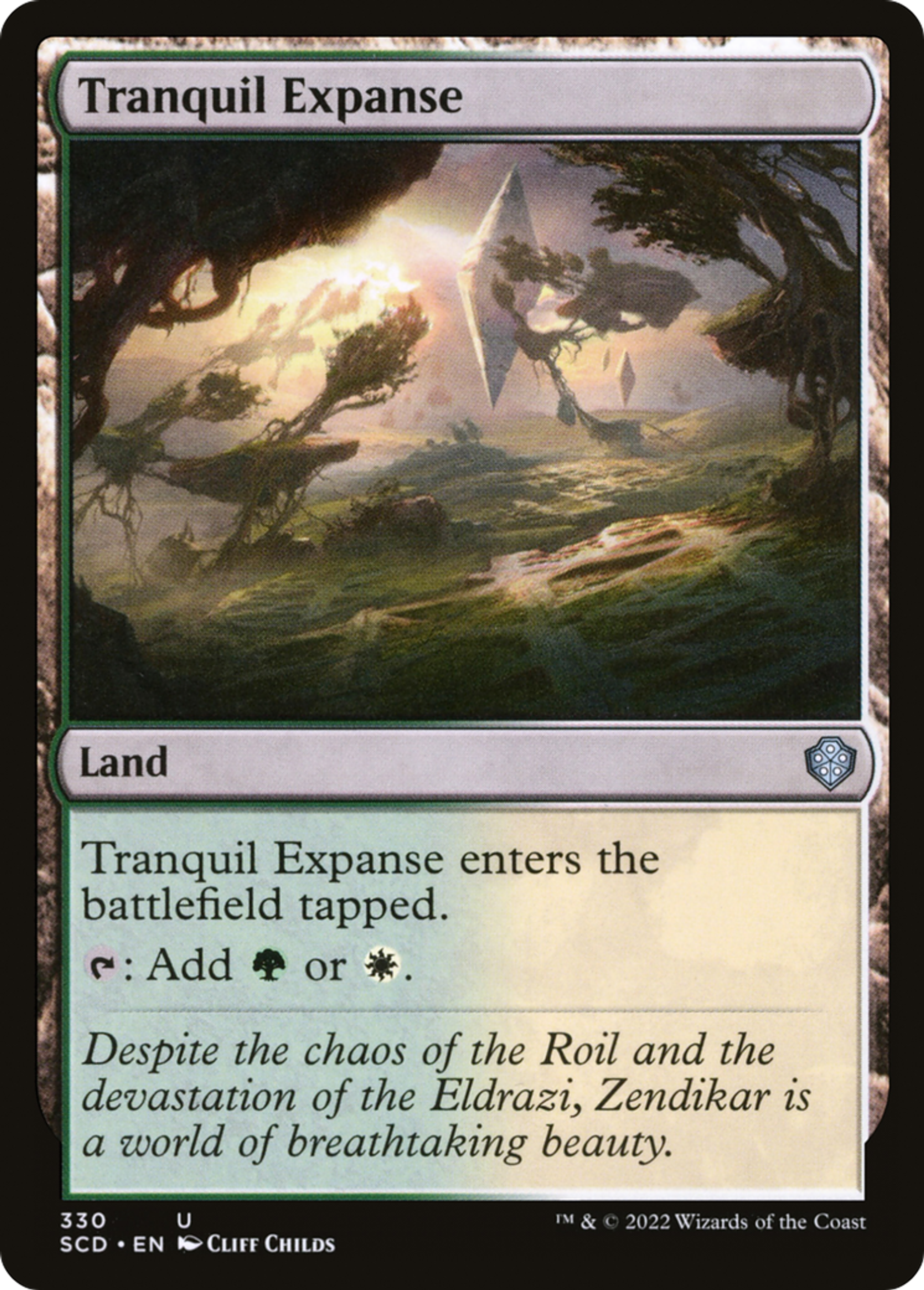 Immensité tranquille — Starter Commander Decks — Magic: The Gathering