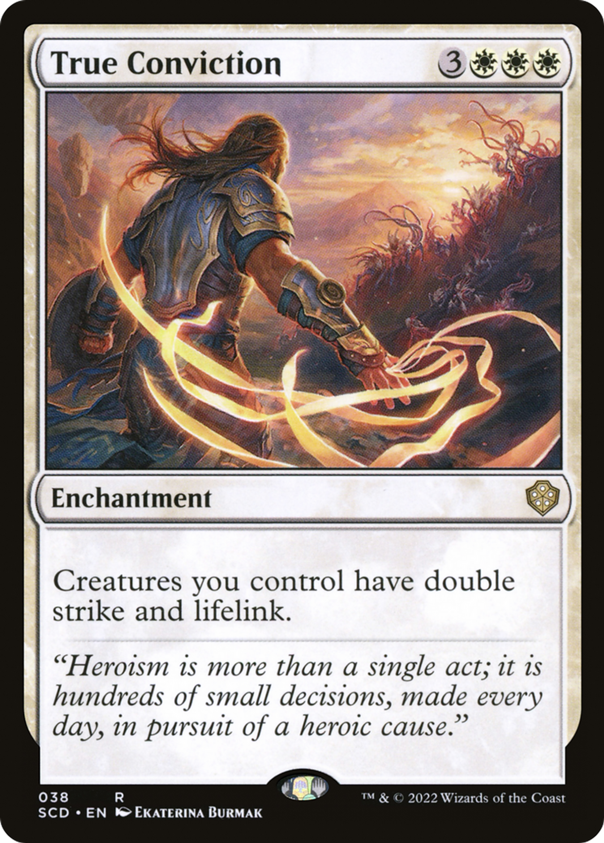 Pure conviction — Starter Commander Decks — Magic: The Gathering