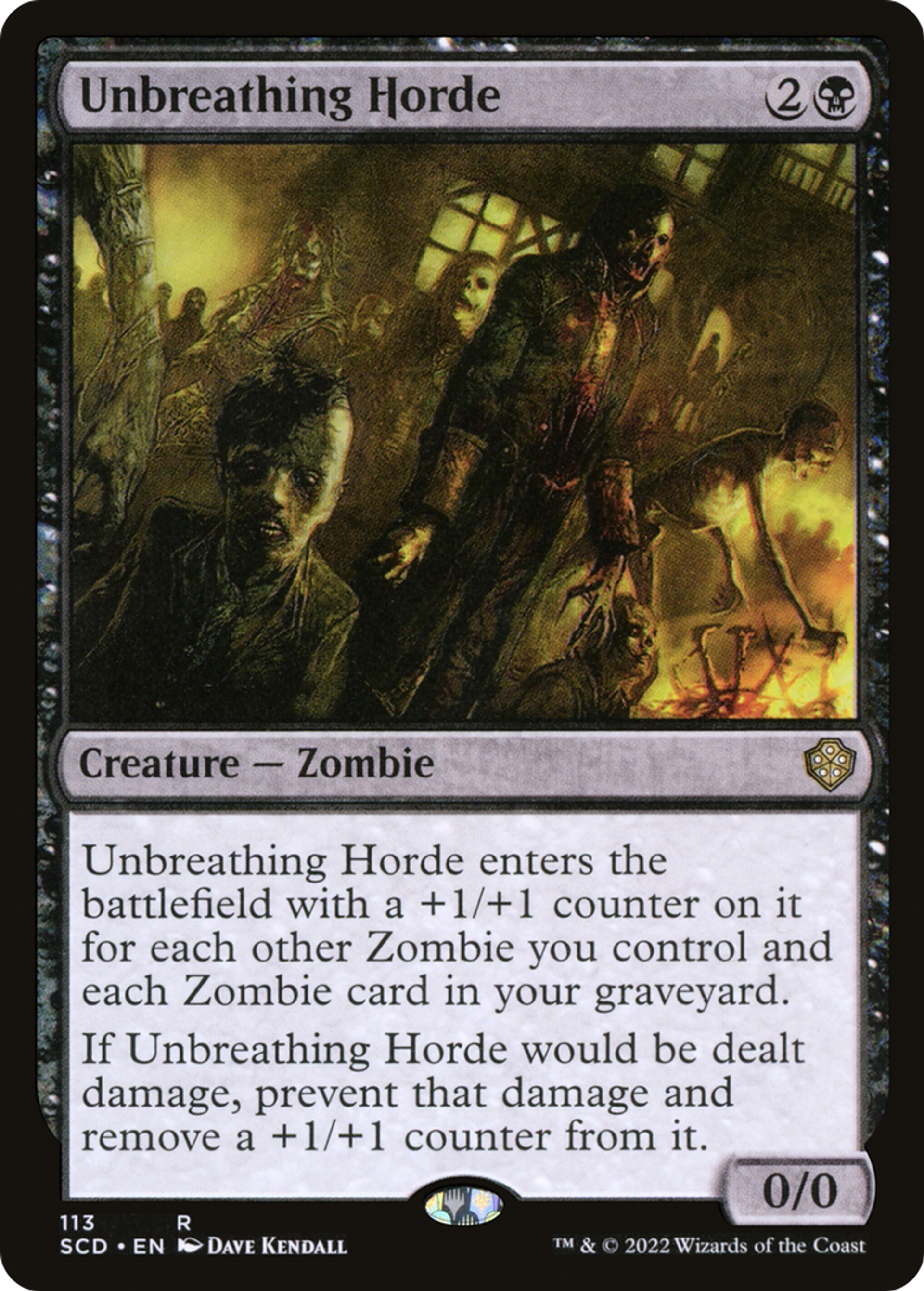 Horde sans souffle — Starter Commander Decks — Magic: The Gathering