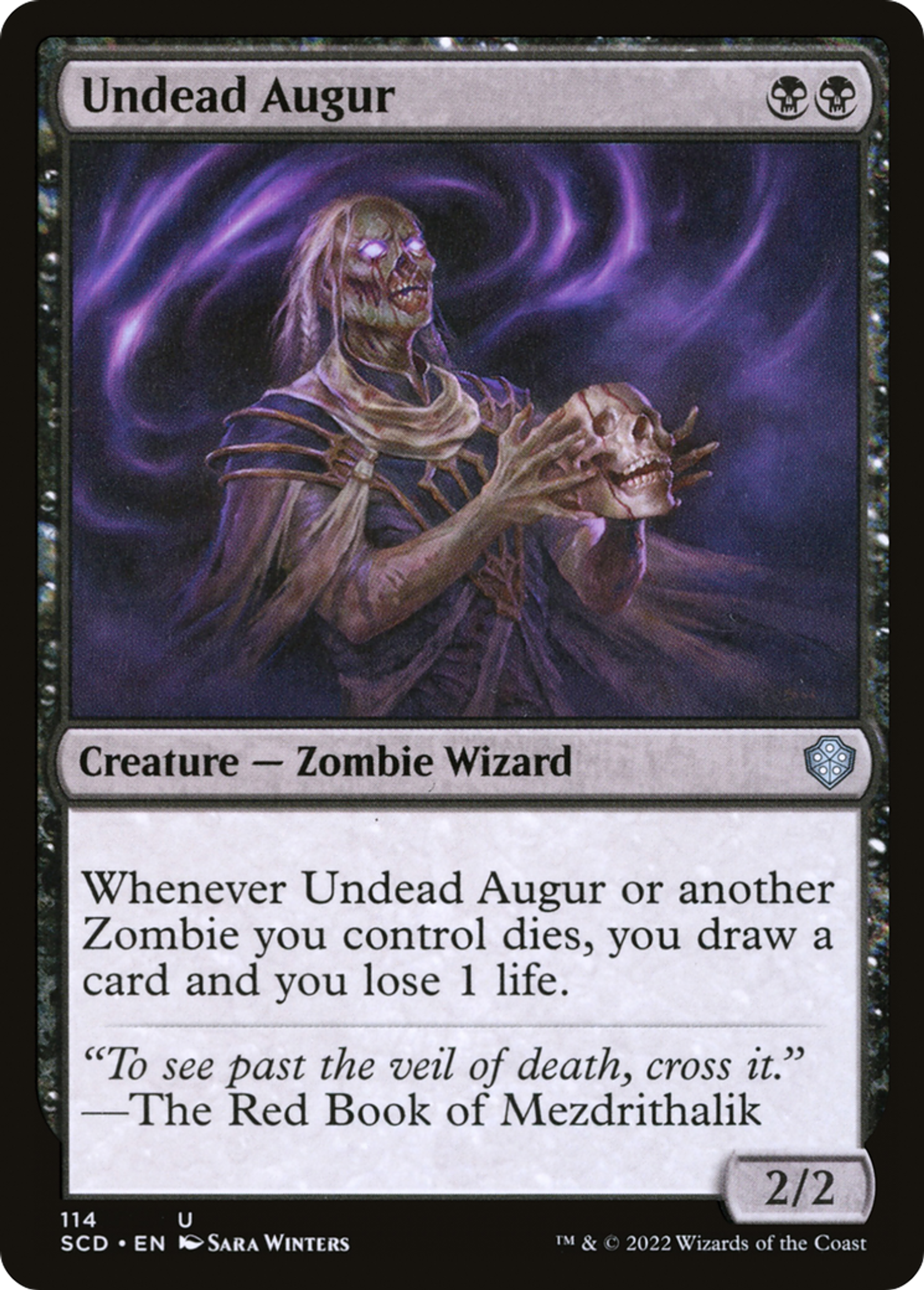 Augure mort-vivant — Starter Commander Decks — Magic: The Gathering