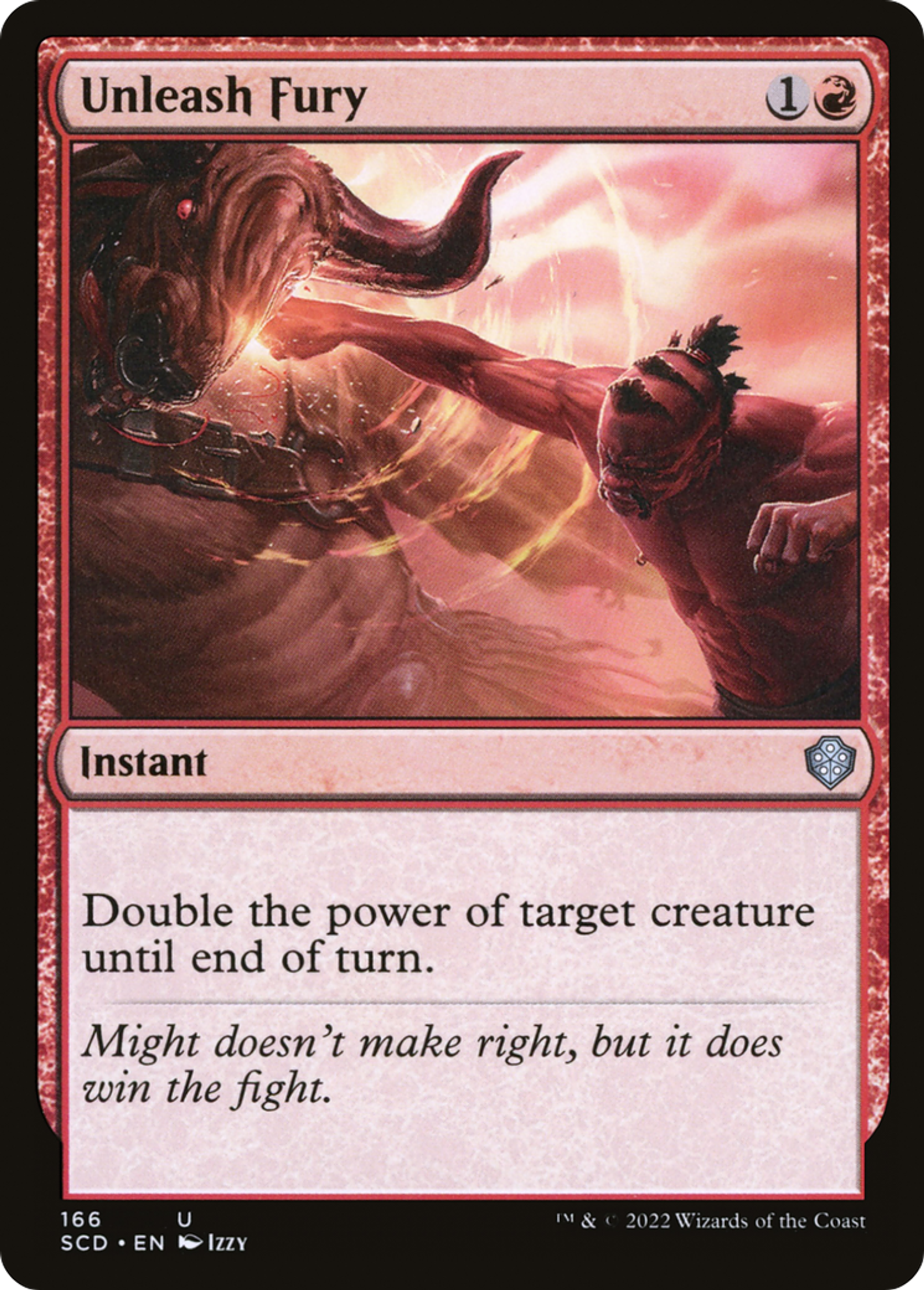 Déchaînement de fureur — Starter Commander Decks — Magic: The Gathering