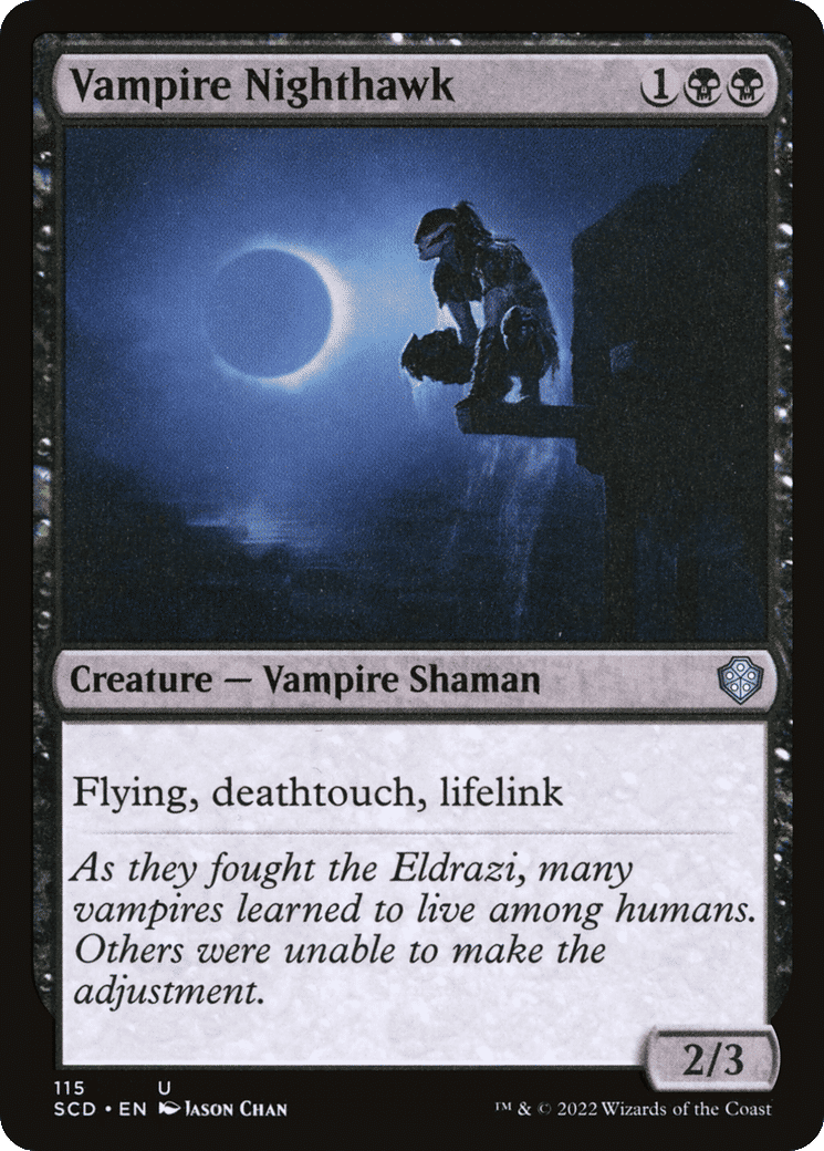 Vampire Nighthawk — Starter Commander Decks — Magic: The Gathering