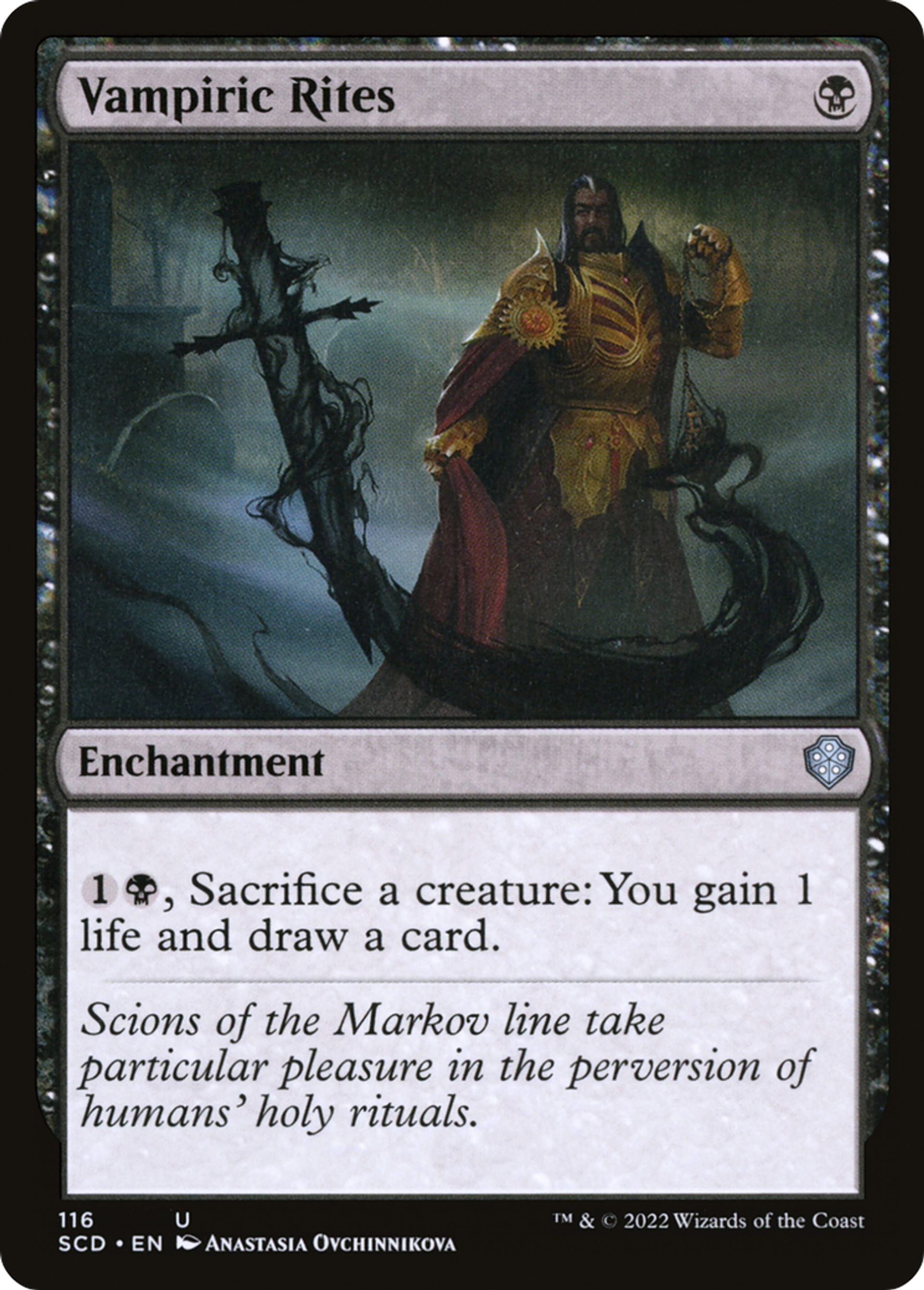 Sacres vampiriques — Starter Commander Decks — Magic: The Gathering
