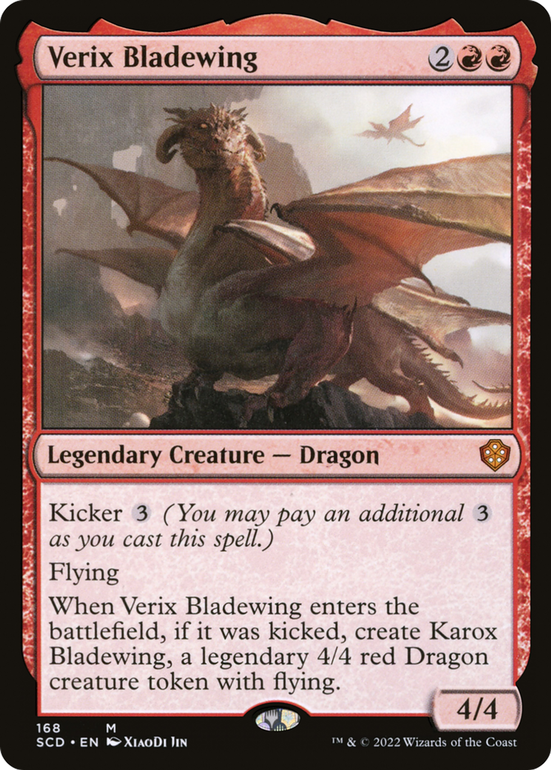 Verix Ailelame — Starter Commander Decks — Magic: The Gathering