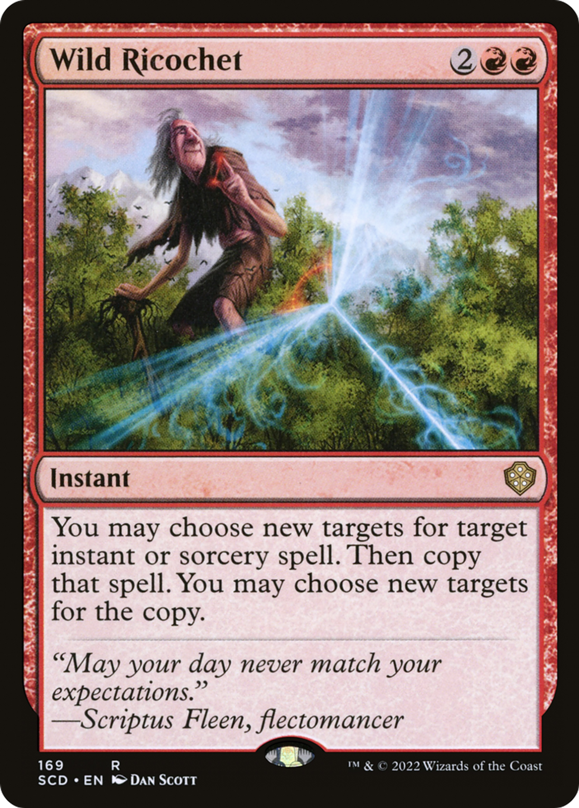 Ricochet incontrôlé — Starter Commander Decks — Magic: The Gathering