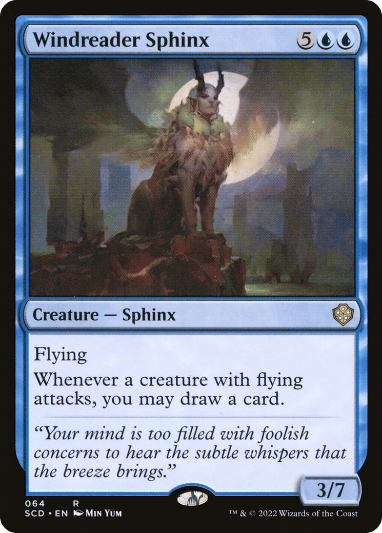 Windreader Sphinx — Starter Commander Decks — Magic: The Gathering