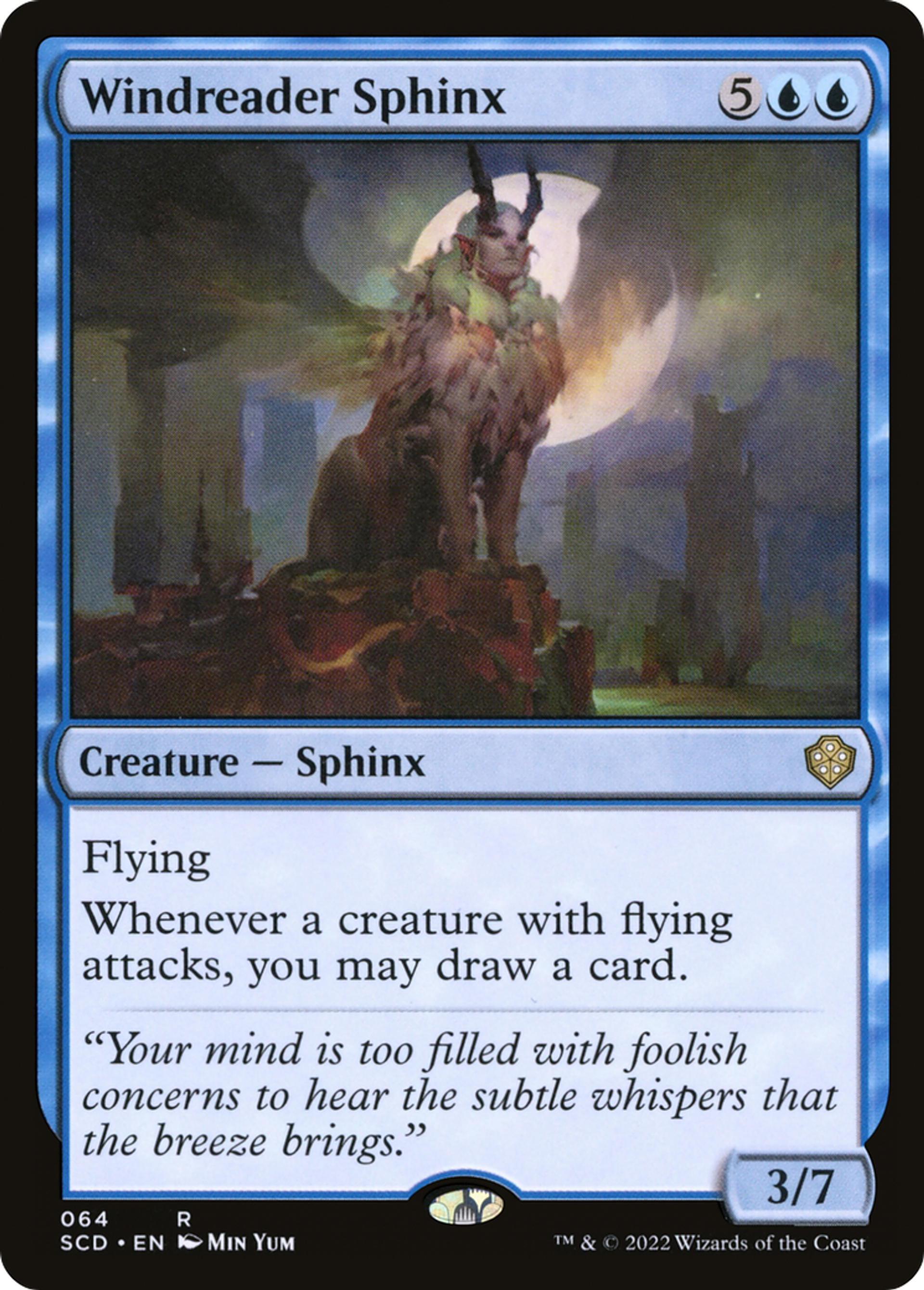Sphinx déchiffre-vent — Starter Commander Decks — Magic: The Gathering