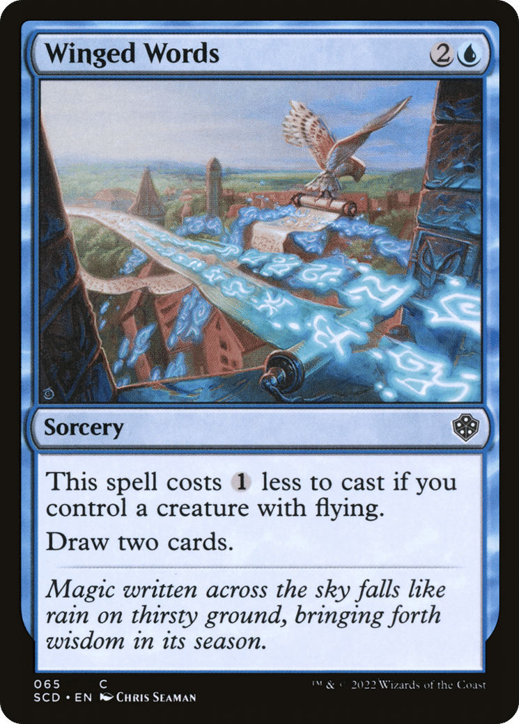 Winged Words — Starter Commander Decks — Magic: The Gathering