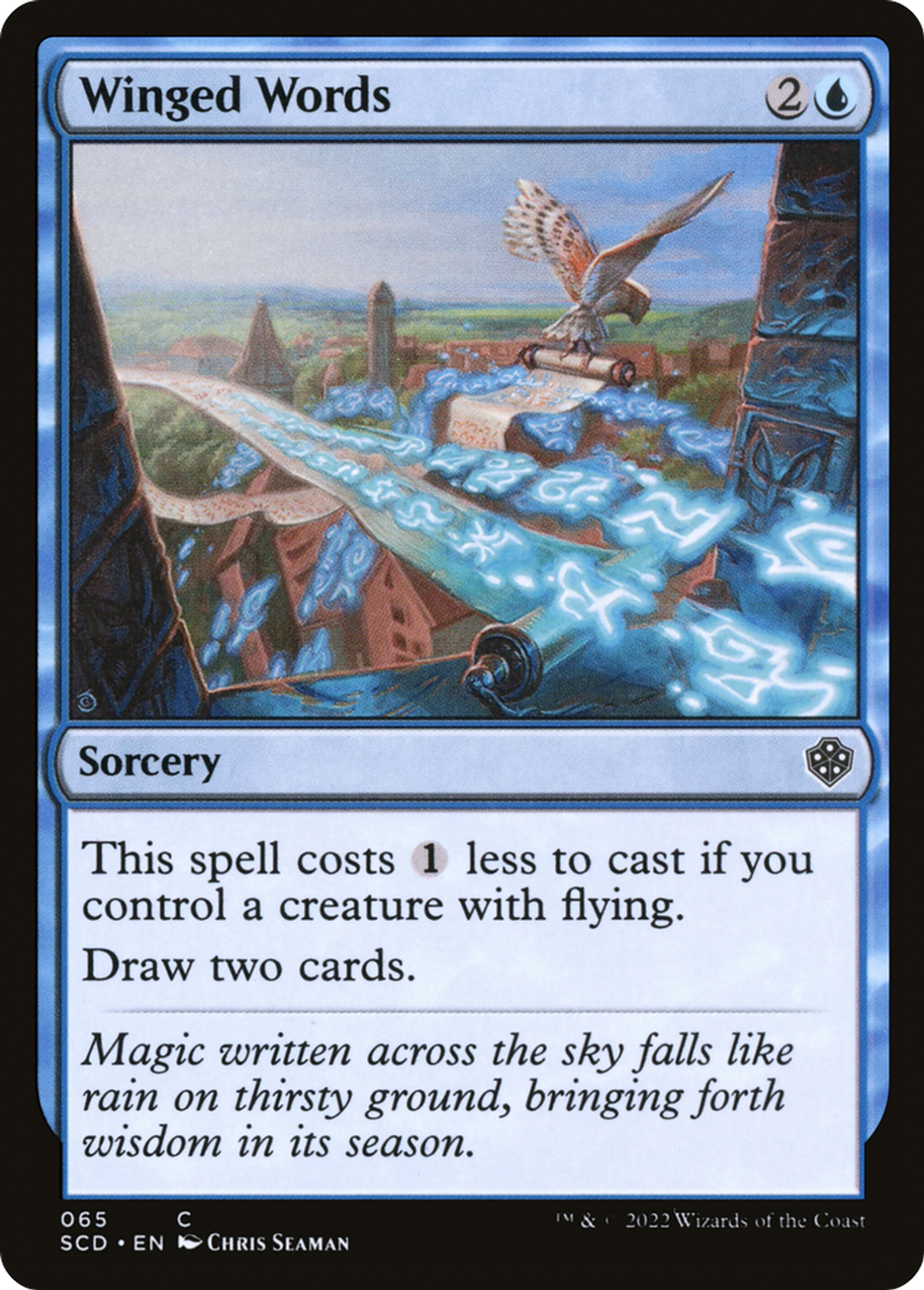 Winged Words — Starter Commander Decks — Magic: The Gathering