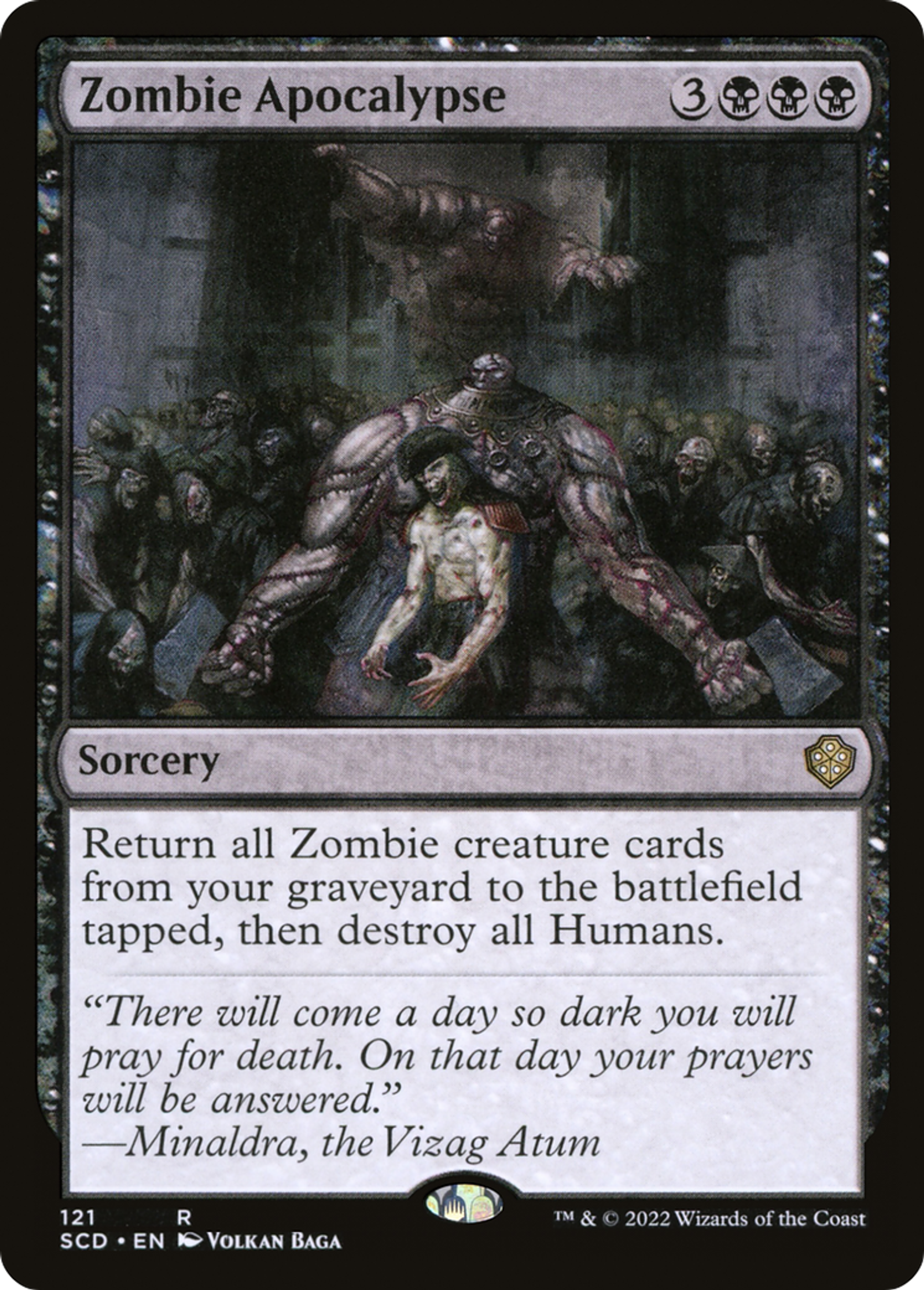 Apocalypse des zombies — Starter Commander Decks — Magic: The Gathering