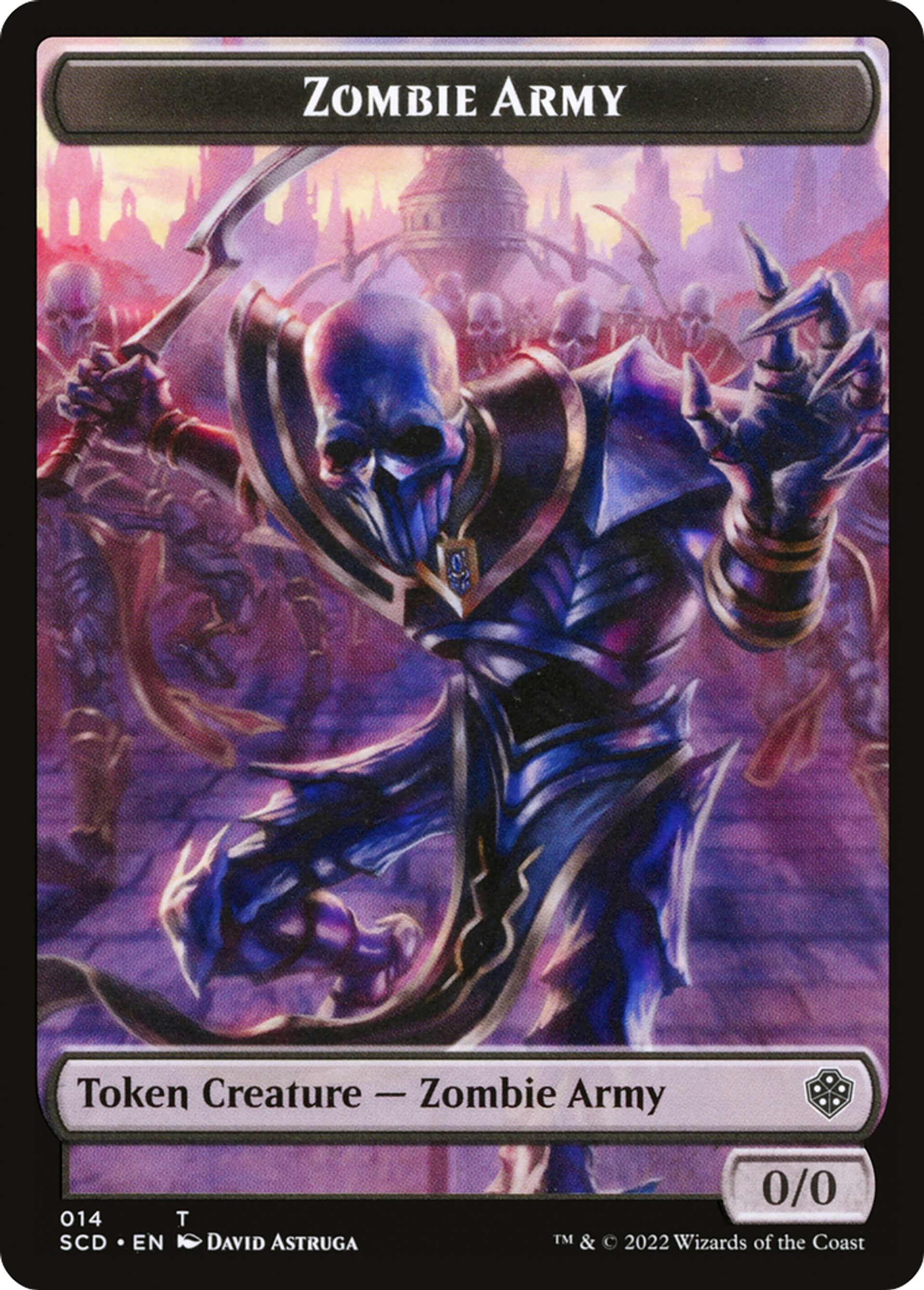 Zombie Army — Starter Commander Decks — Magic: The Gathering