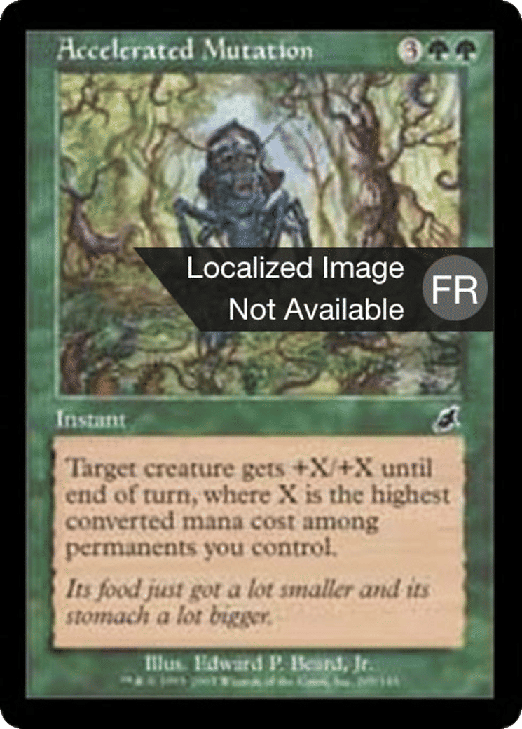 Mutation accélérée — Scourge — Magic: The Gathering