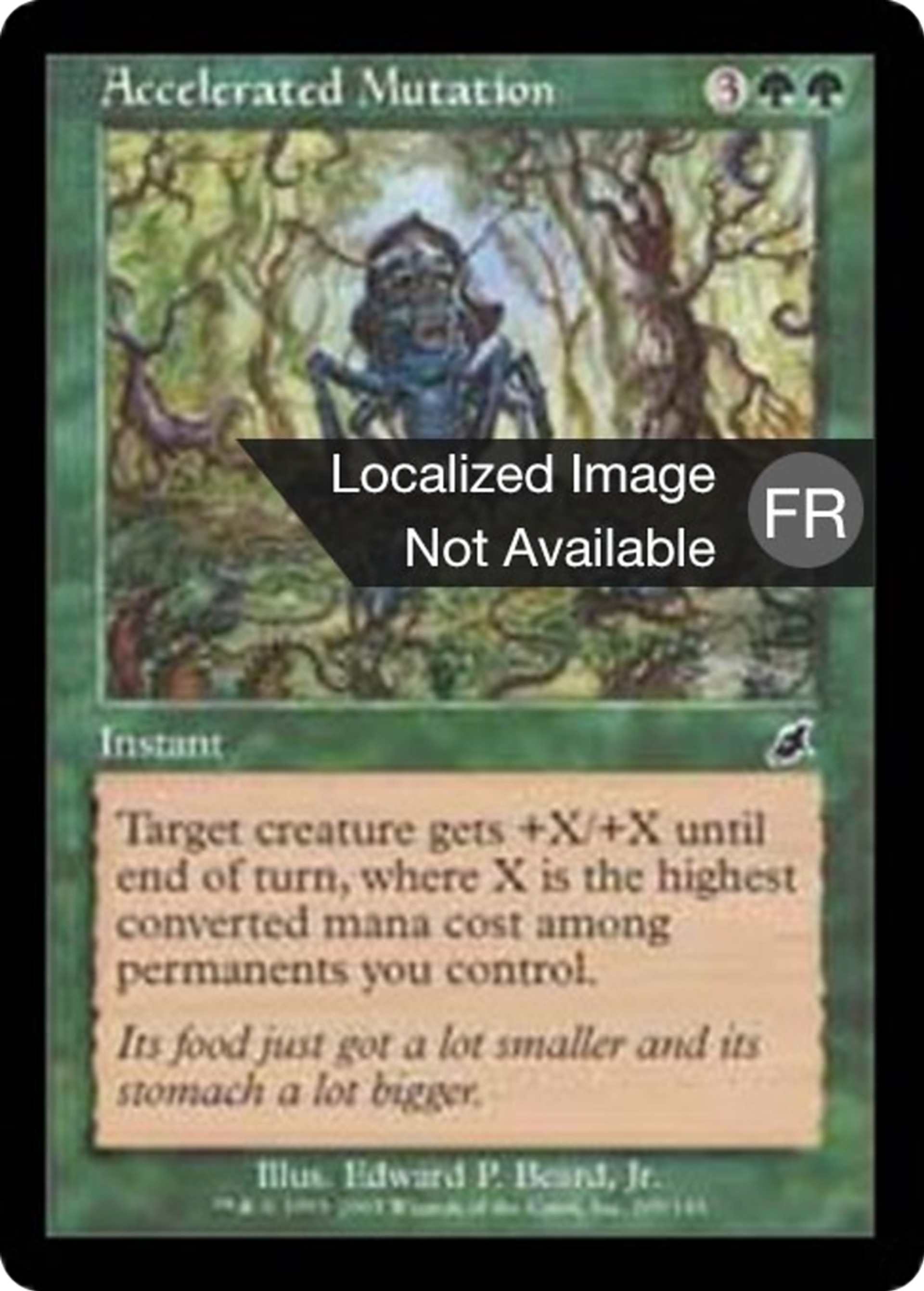 Mutation accélérée — Scourge — Magic: The Gathering