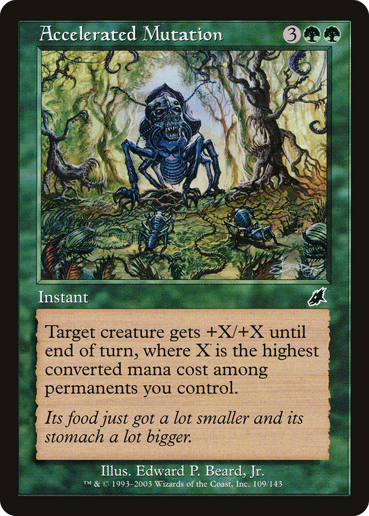 Accelerated Mutation — Scourge — Magic: The Gathering