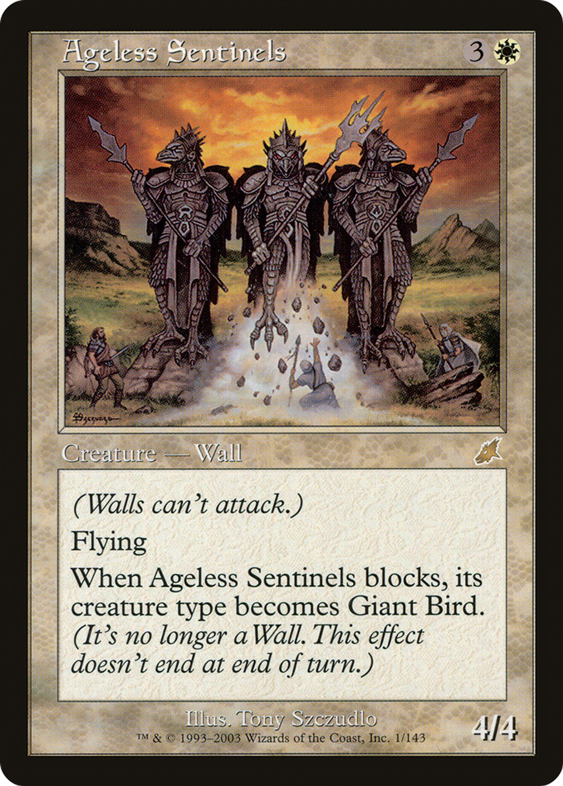 Ageless Sentinels — Scourge — Magic: The Gathering